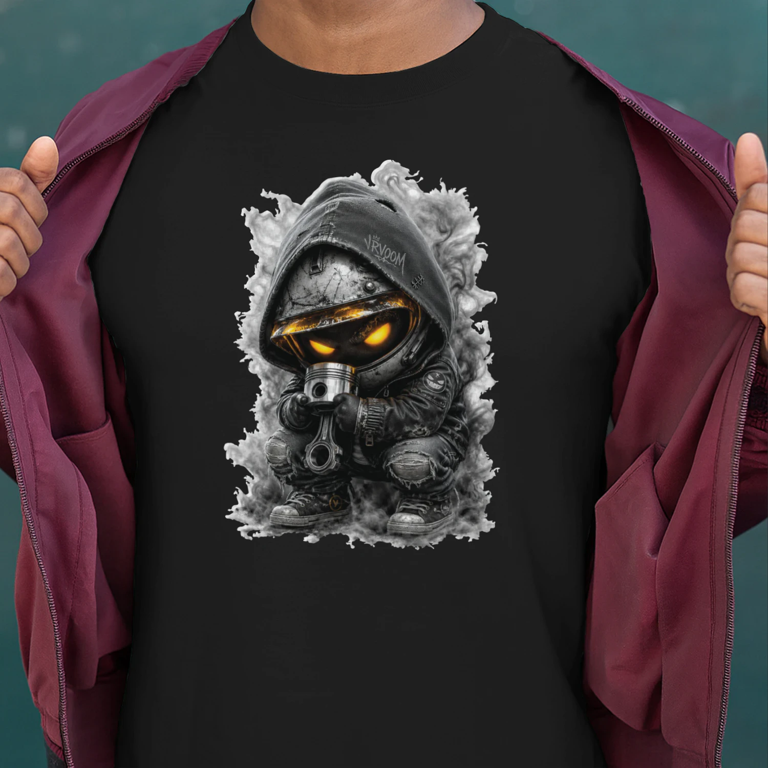 Classic Unisex T-shirt Little Road Ghost