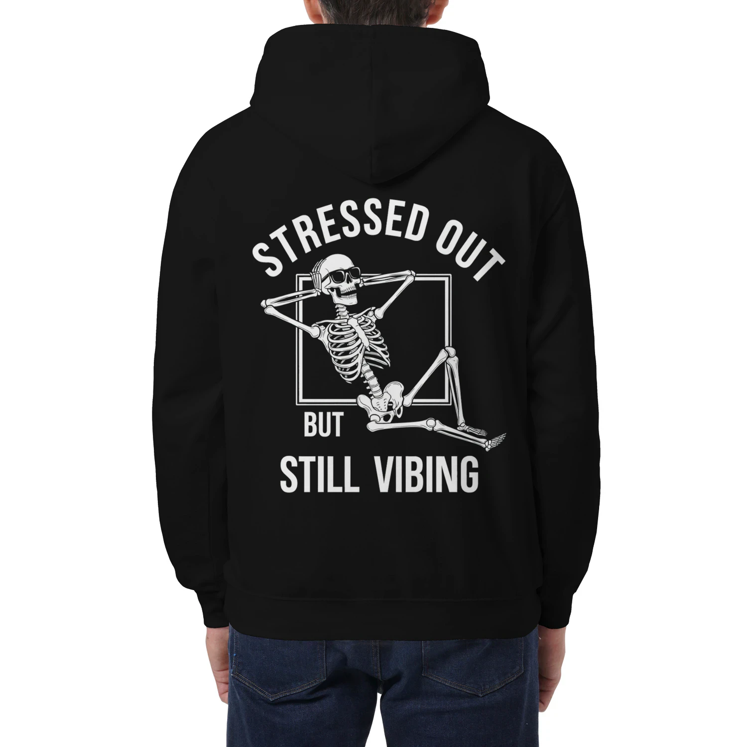 Stressed Out But Still Vibing-Unisex Hoodie