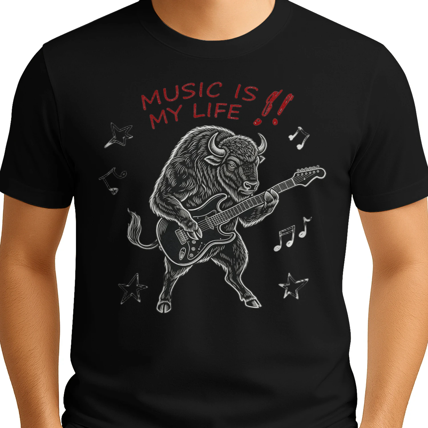Music is my life for "Poland" Muzyka to moje życie.- Unisex T-shirt-