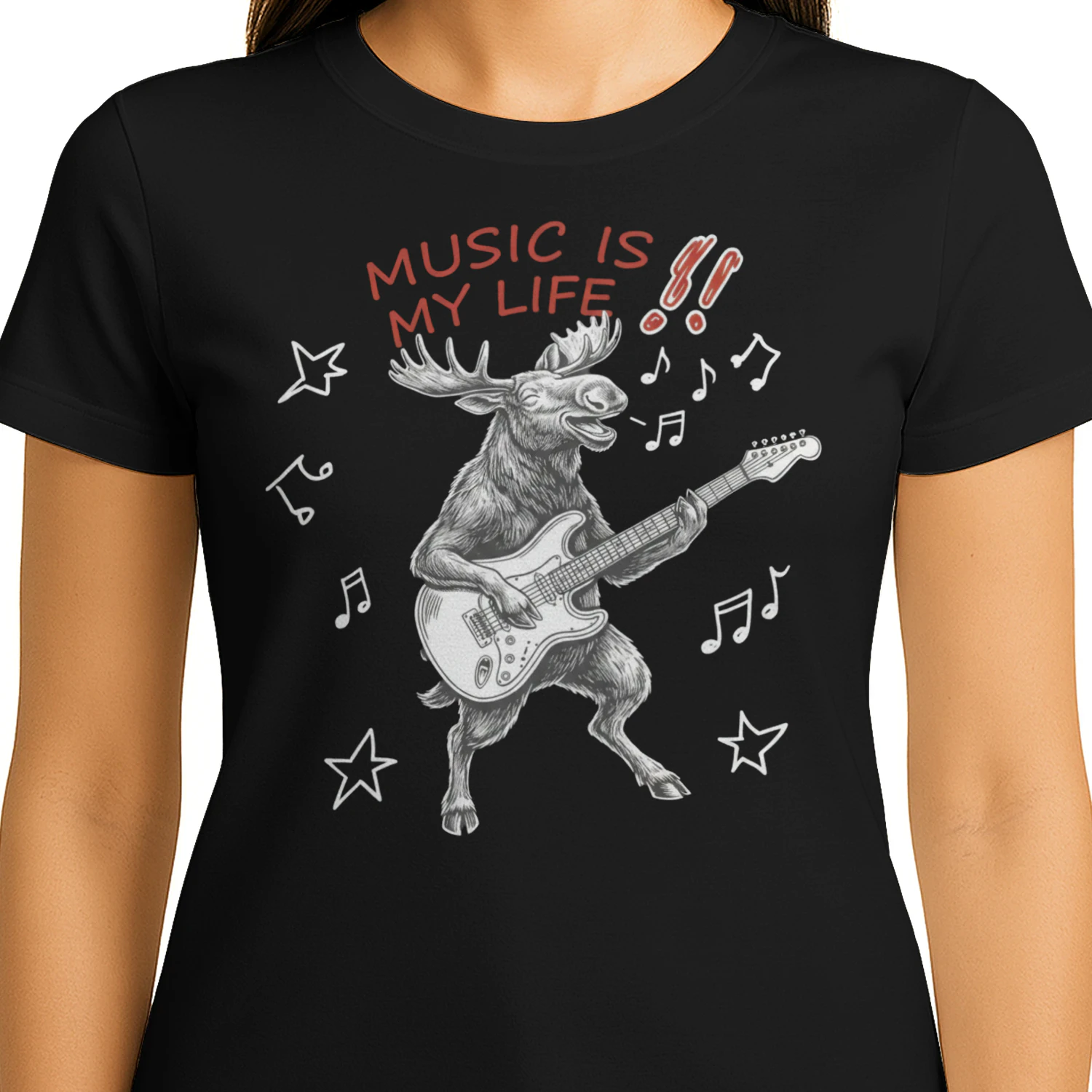Music is my life for "Sweden" Musiken är mitt liv-Unisex T-shirt