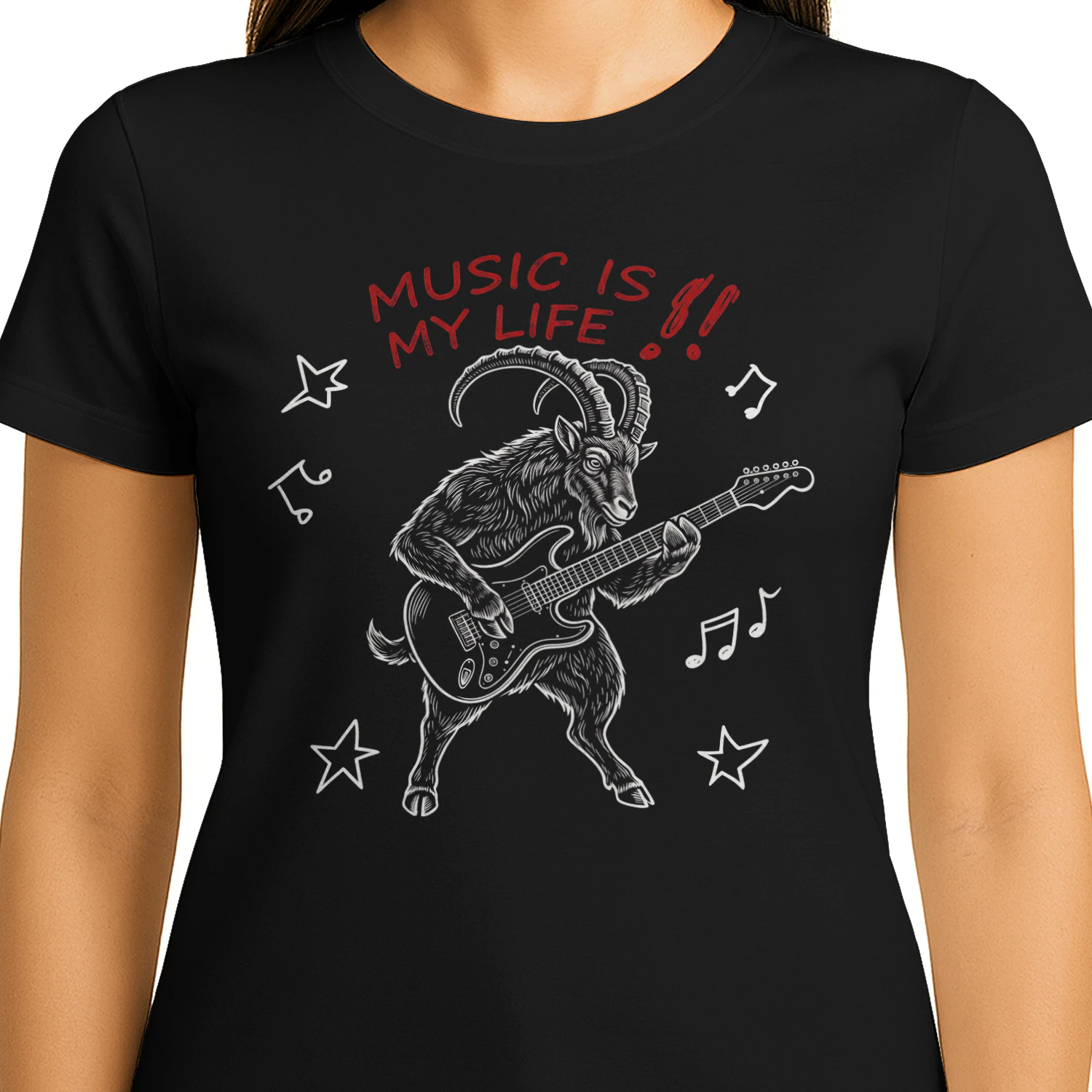Music is my life for "Switzerland" Musik ist mein Leben- Unisex T-shirt-