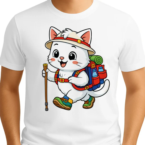 Cat Backpacking Mountain