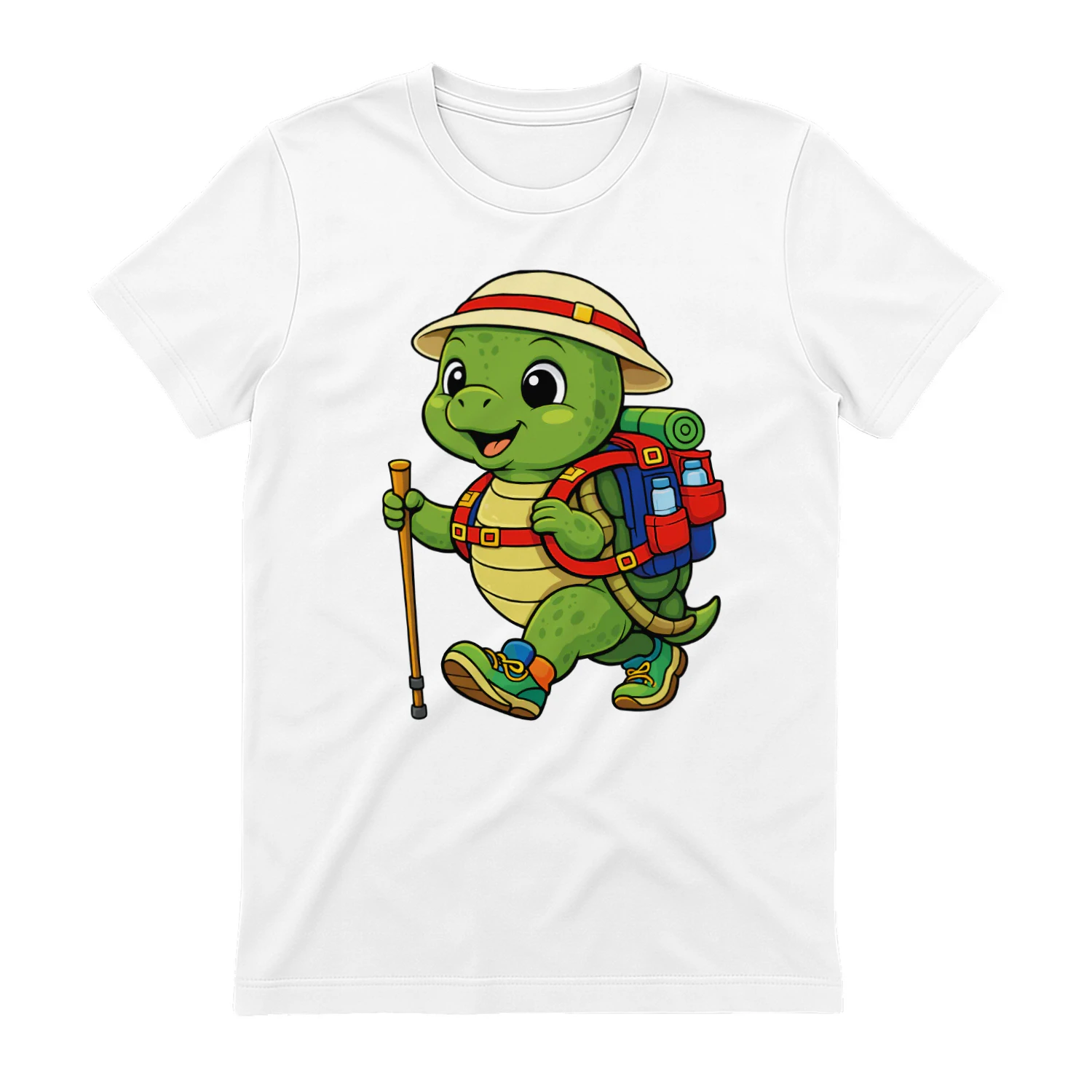 Turtule Backpacking Mountain Turtule Hiking T-Shirt for Women