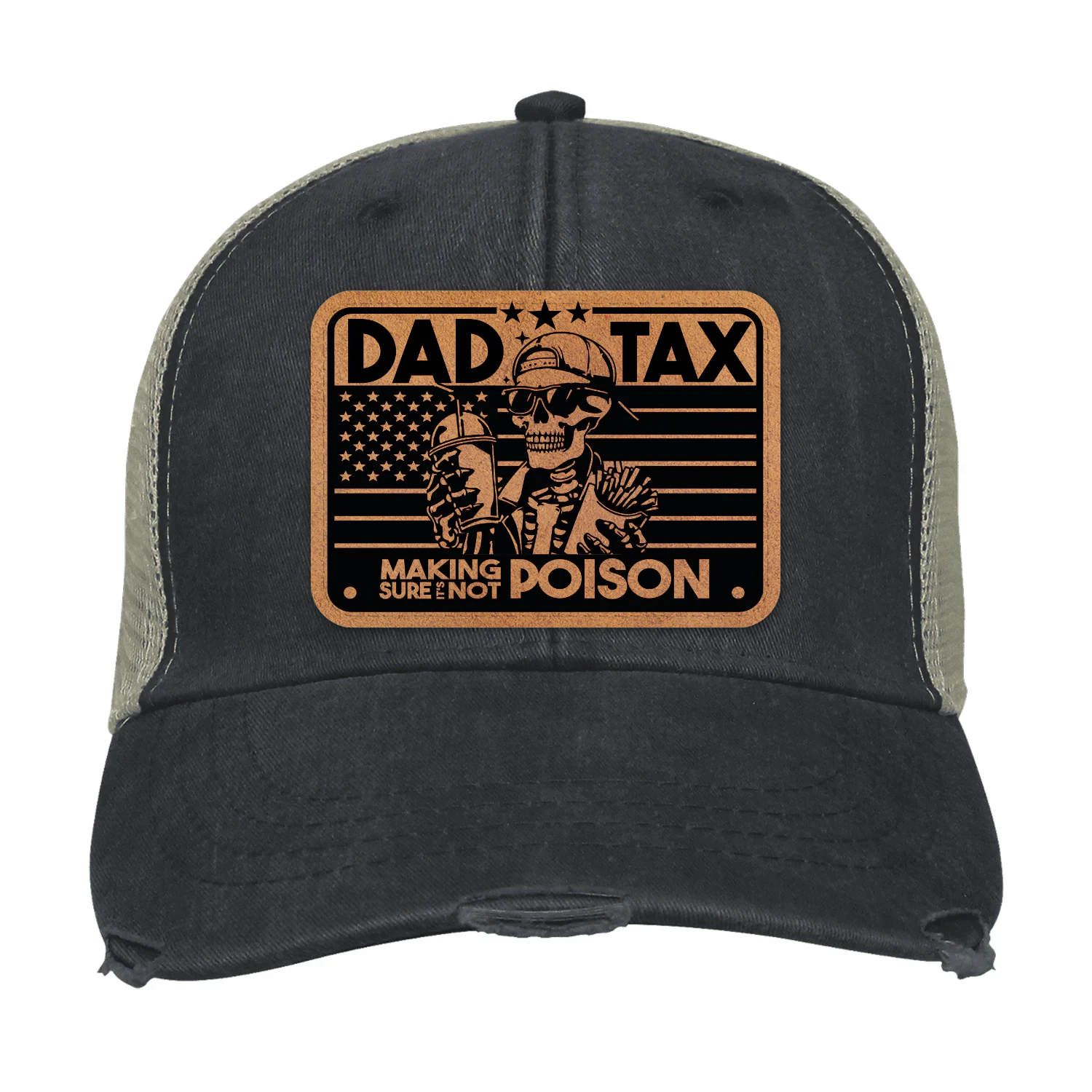 Dad Tax Making Sure It's Not Poison Distressed Ollie Cap