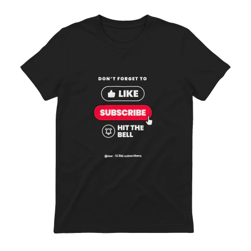 Like & Subscribe Tee & Hoodie | Scroll Viral