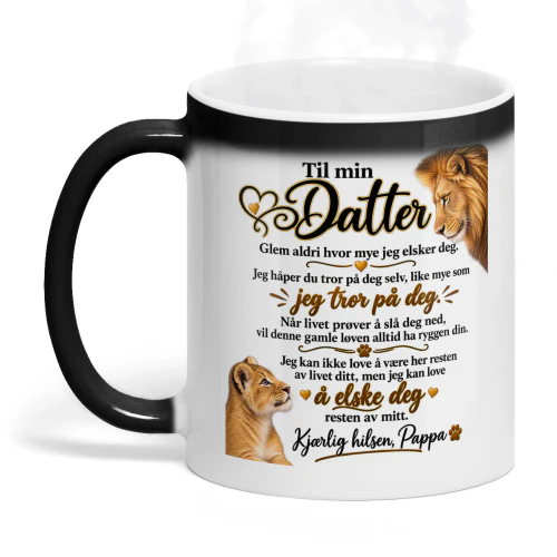 Perfect Gift For Your Daughter - Magic Mug Norway