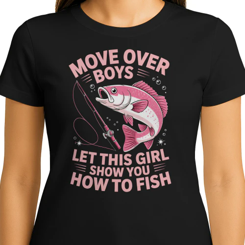 LET THIS GIRL SHOW YOU HOW TO FISH