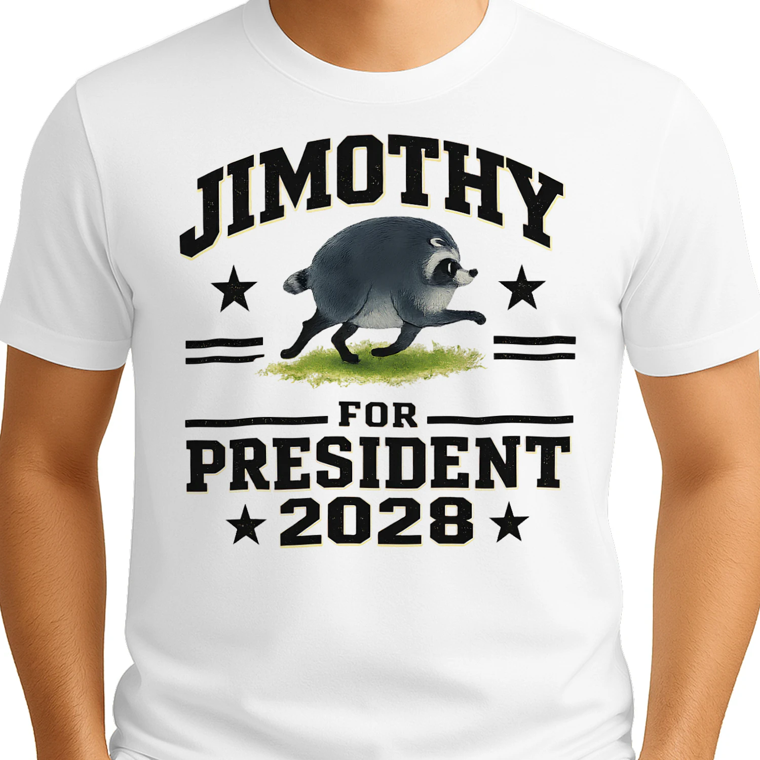 JIMOTHY for President 2028 Funny Presidential Unisex Heavy Cotton T-shirt