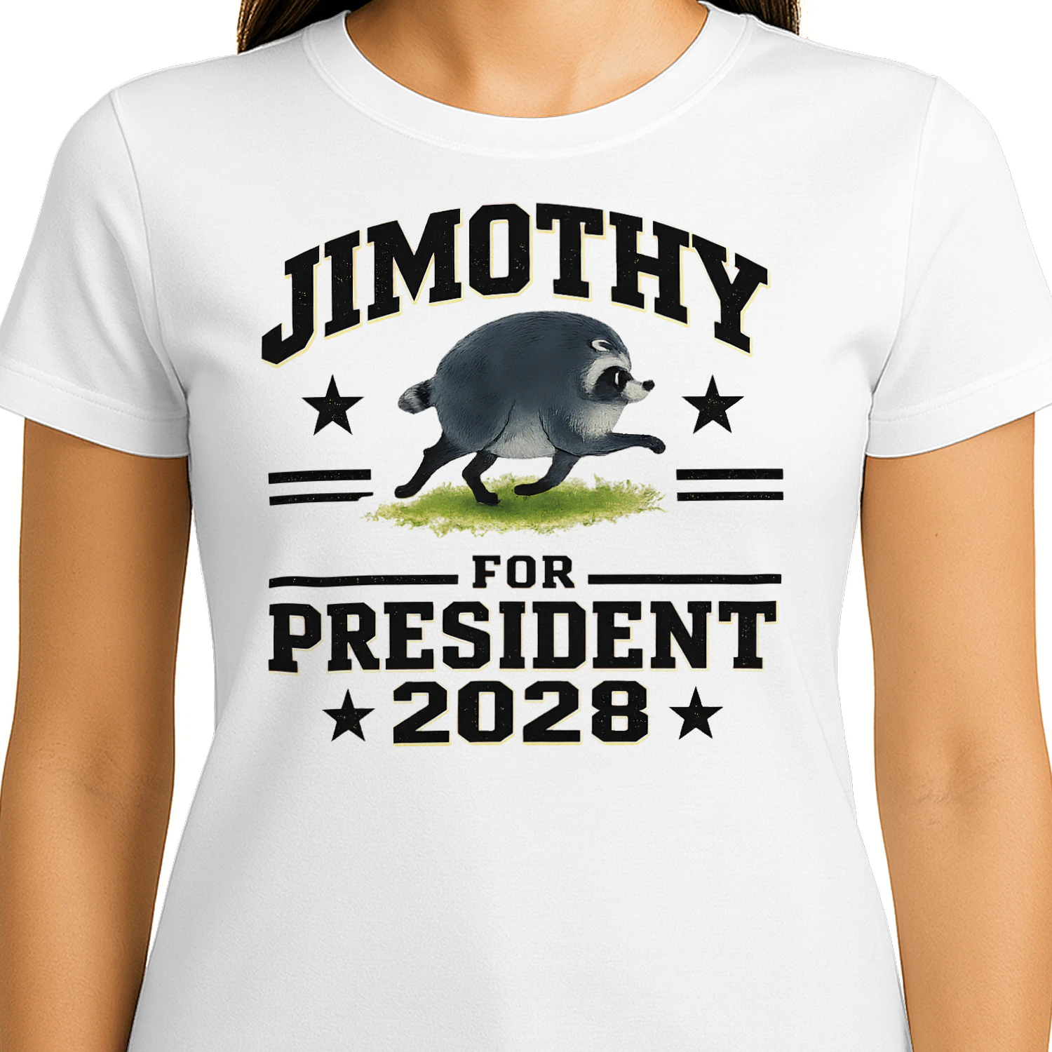 JIMOTHY for President 2028 Funny Presidential Unisex Heavy Cotton T-shirt