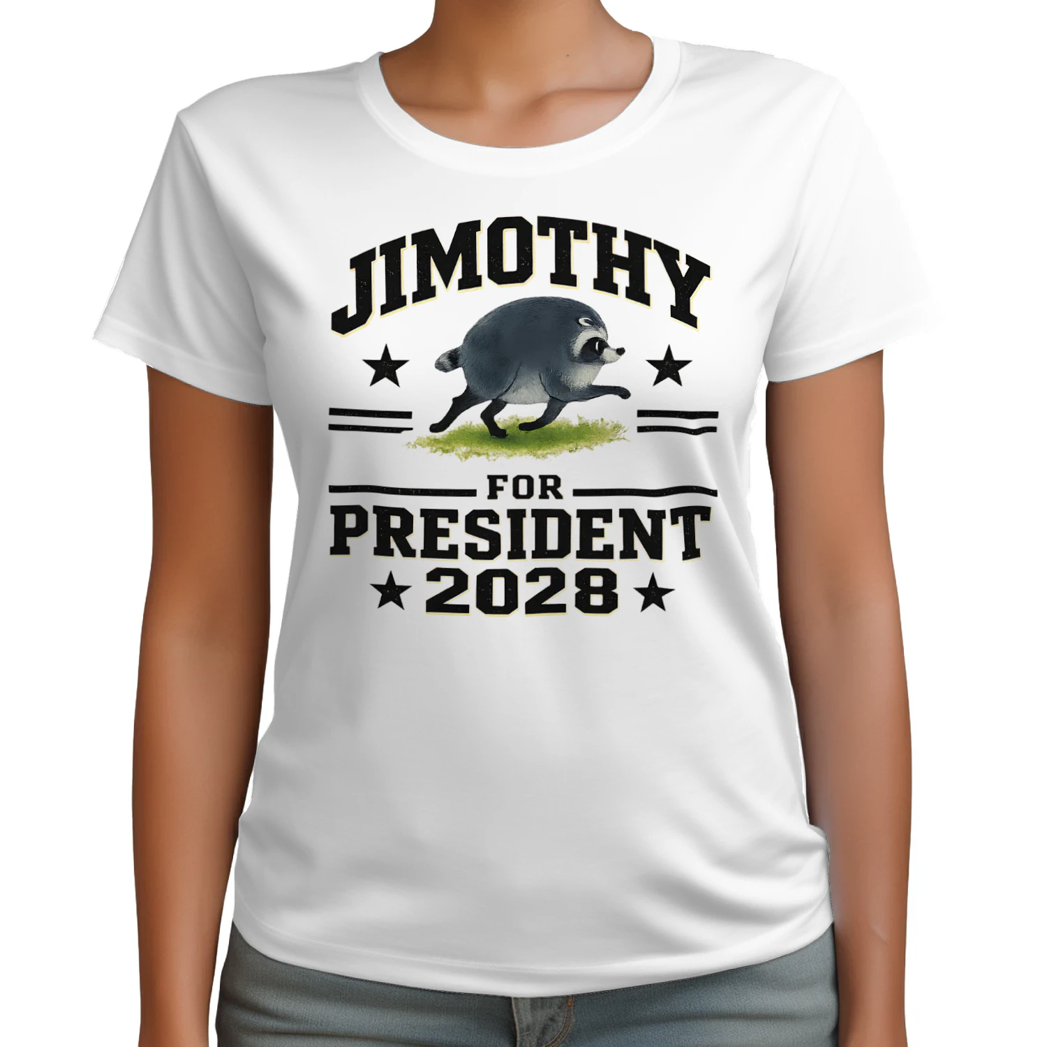 JIMOTHY for President 2028 Funny Presidential Unisex Heavy Cotton T-shirt