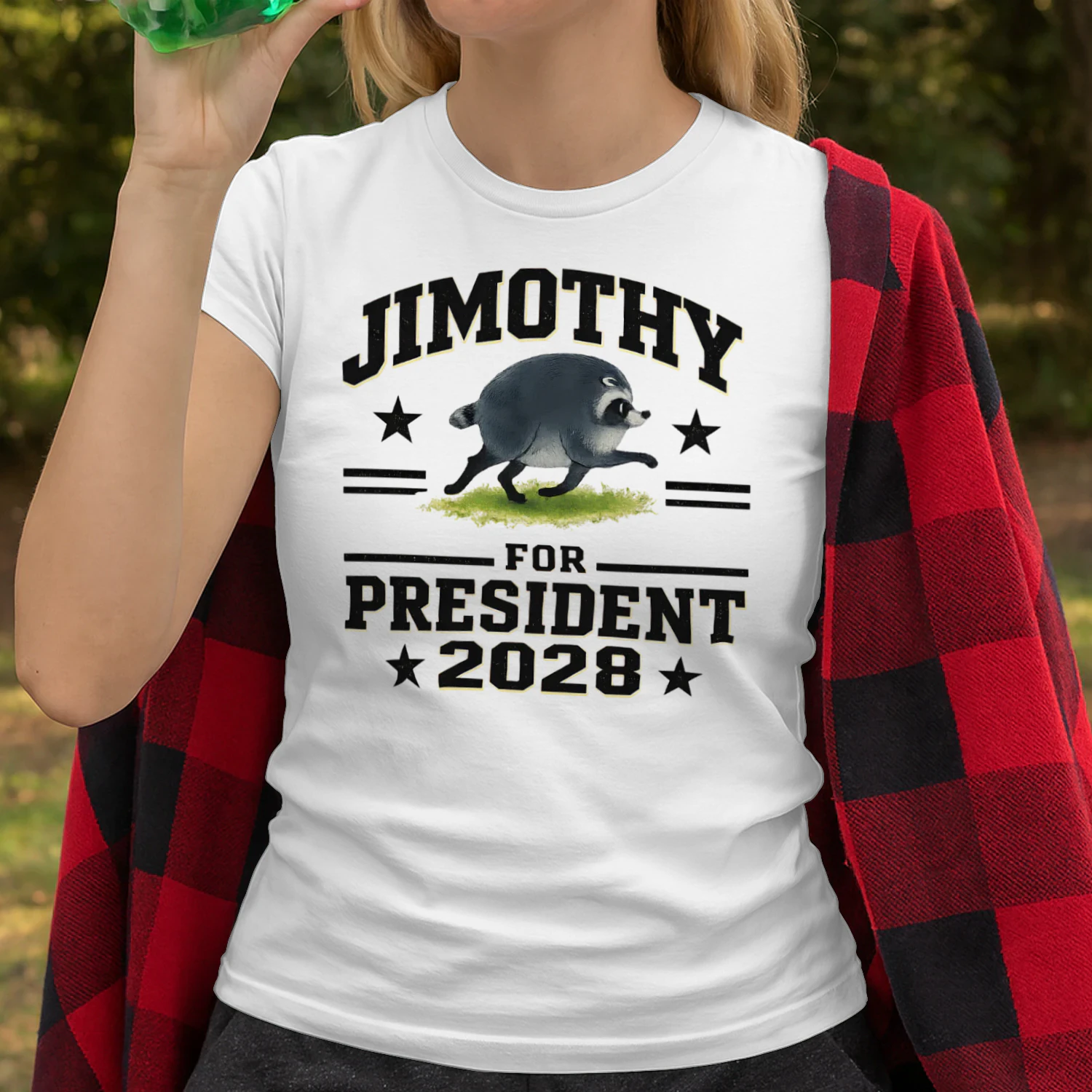 JIMOTHY for President 2028 Funny Presidential Unisex Heavy Cotton T-shirt