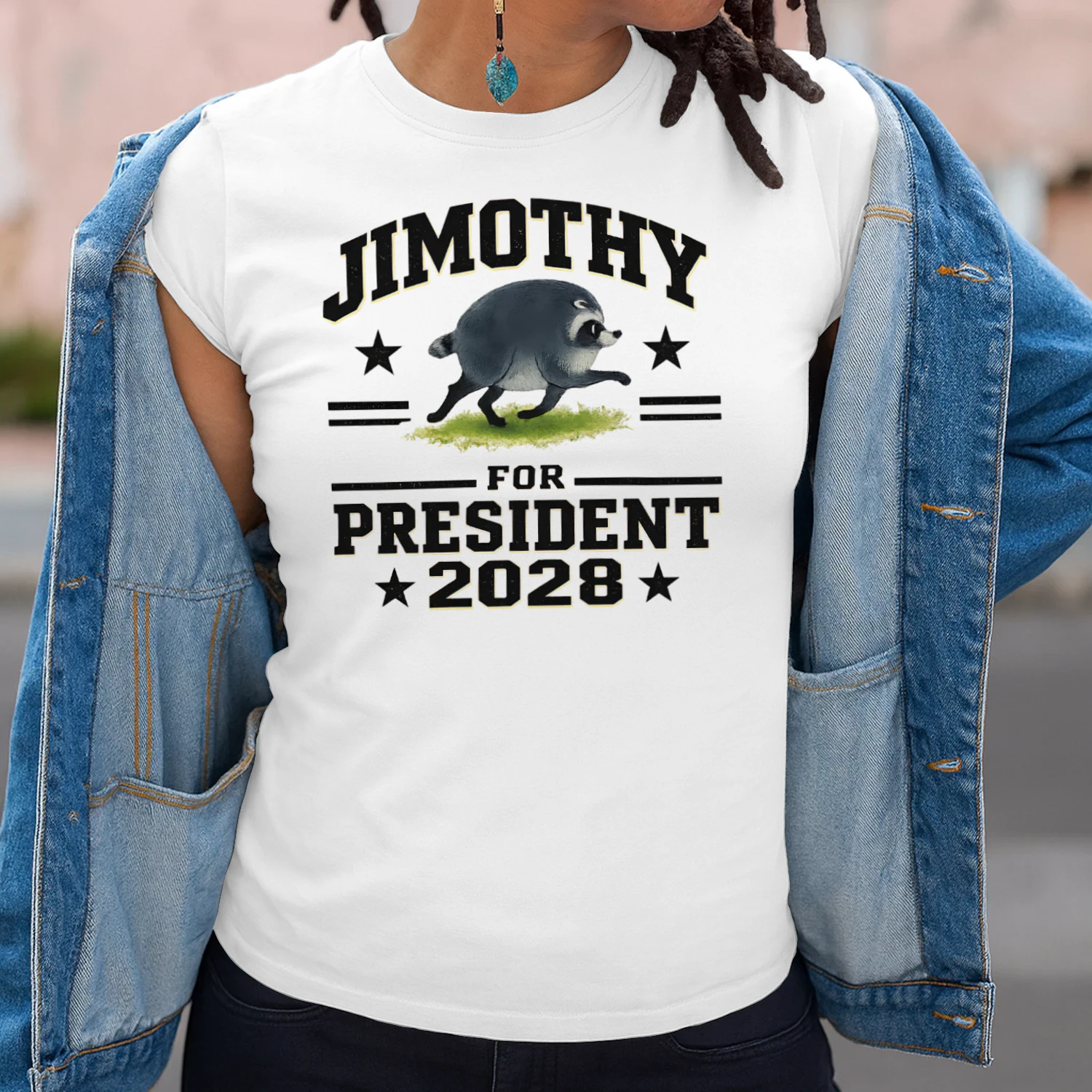 JIMOTHY for President 2028 Funny Presidential Unisex Heavy Cotton T-shirt
