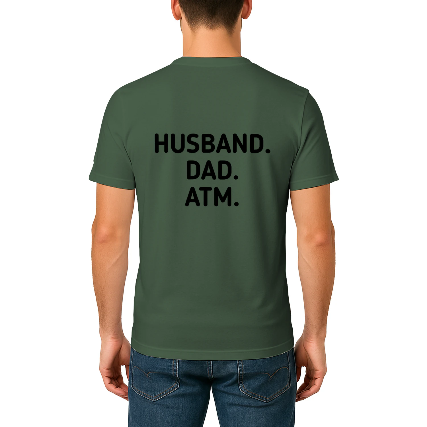 HUSBAND DAD ATM  Classic Men's T-shirt