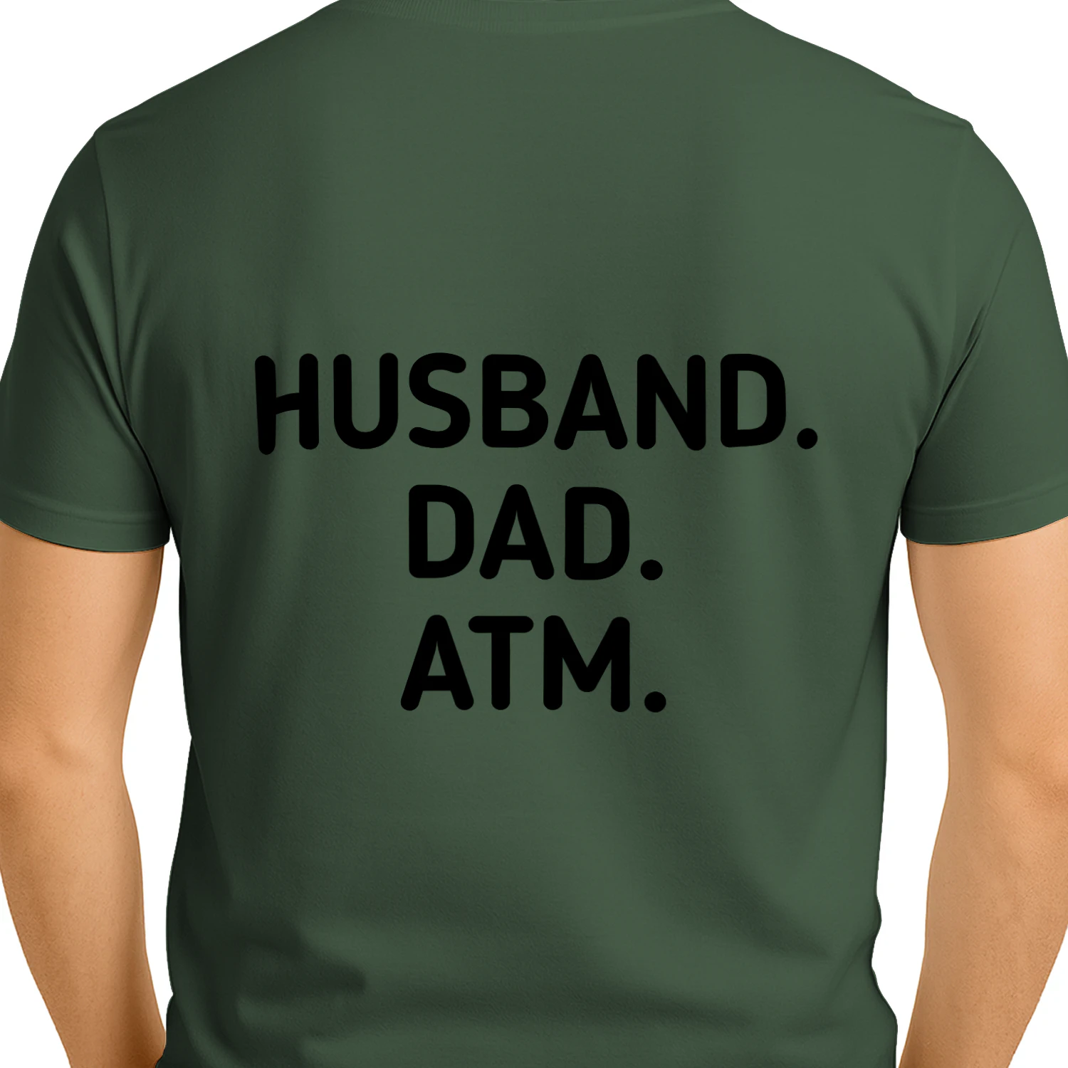 HUSBAND DAD ATM  Classic Men's T-shirt