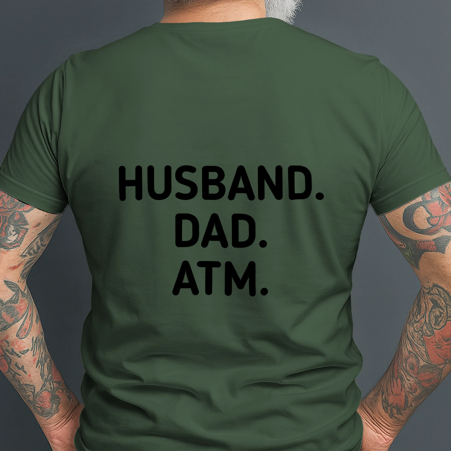 HUSBAND DAD ATM  Classic Men's T-shirt
