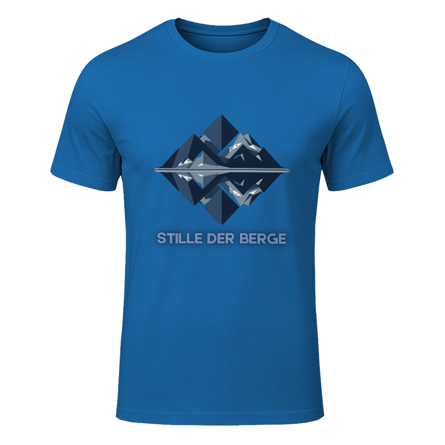 Stille der Berge – Alpine Minimalist Art Tee