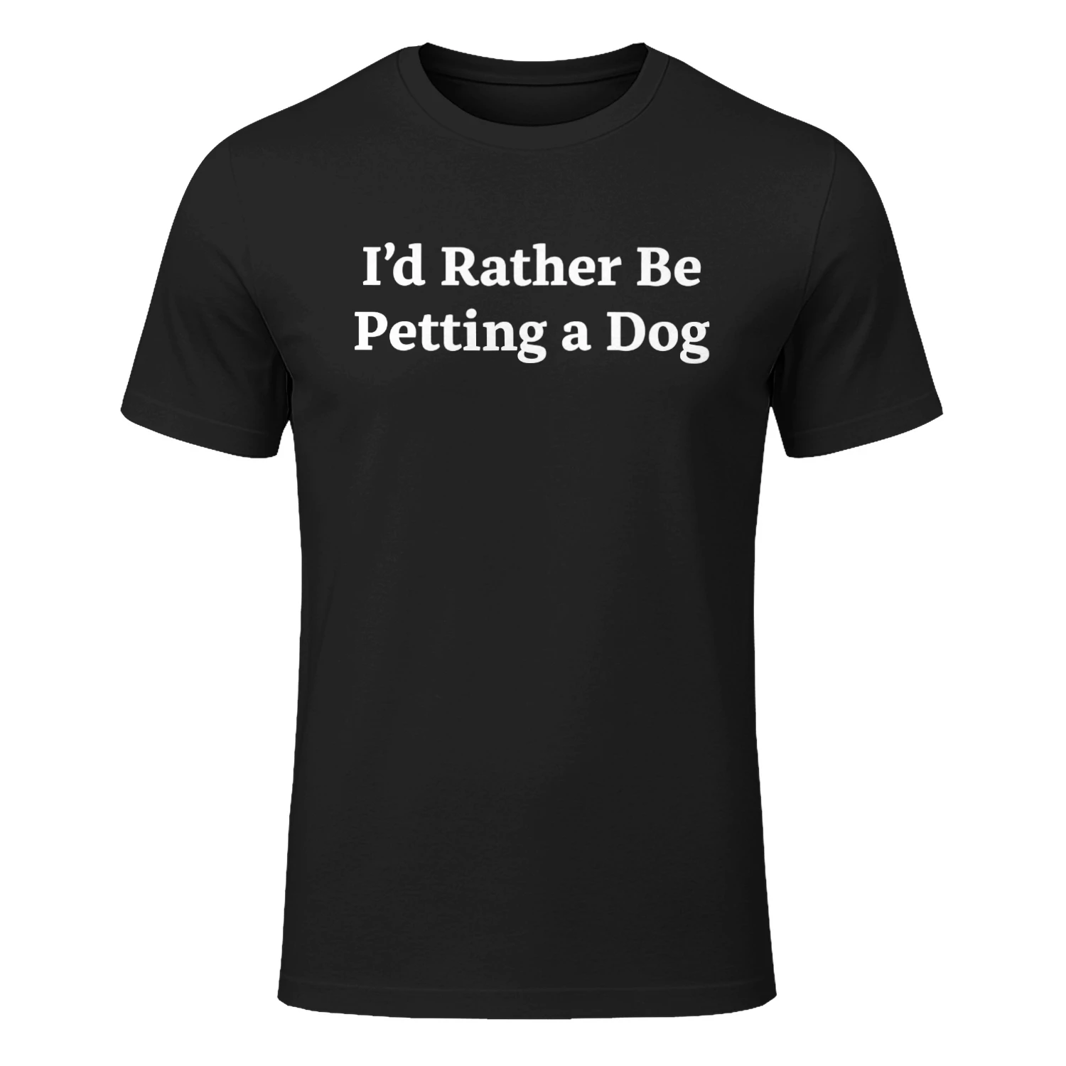 Chad Gilbert I’d Rather Be Petting A Dog Shirt