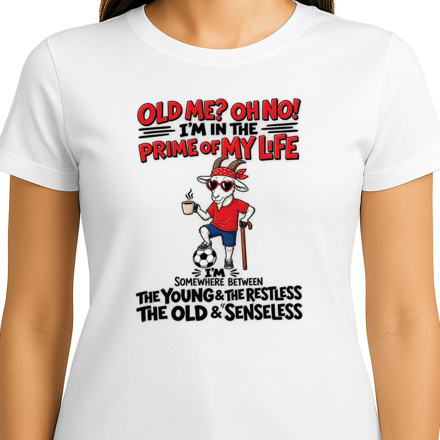 Goat Old Me Oh No Im In The Prime Of My Life Shirt