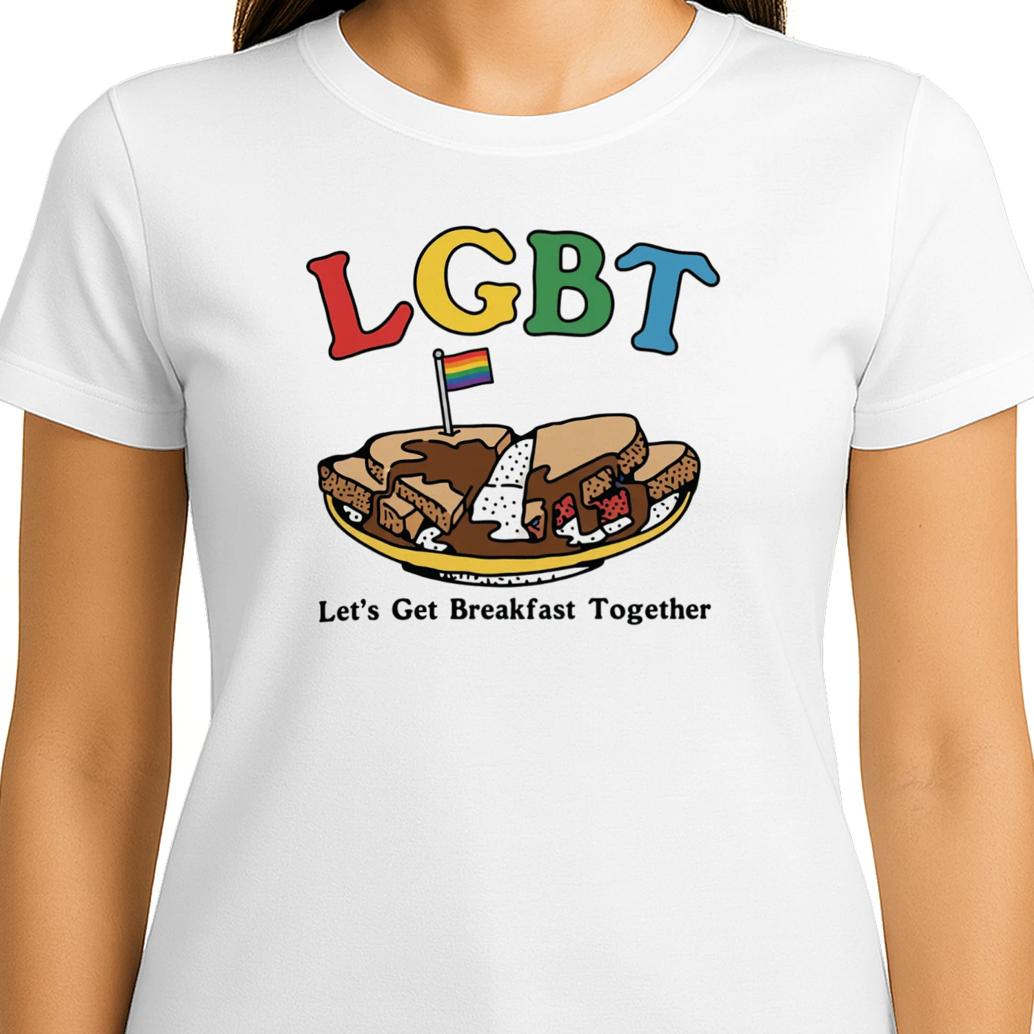 LGBT Let’s Get Breakfast Together Shirt