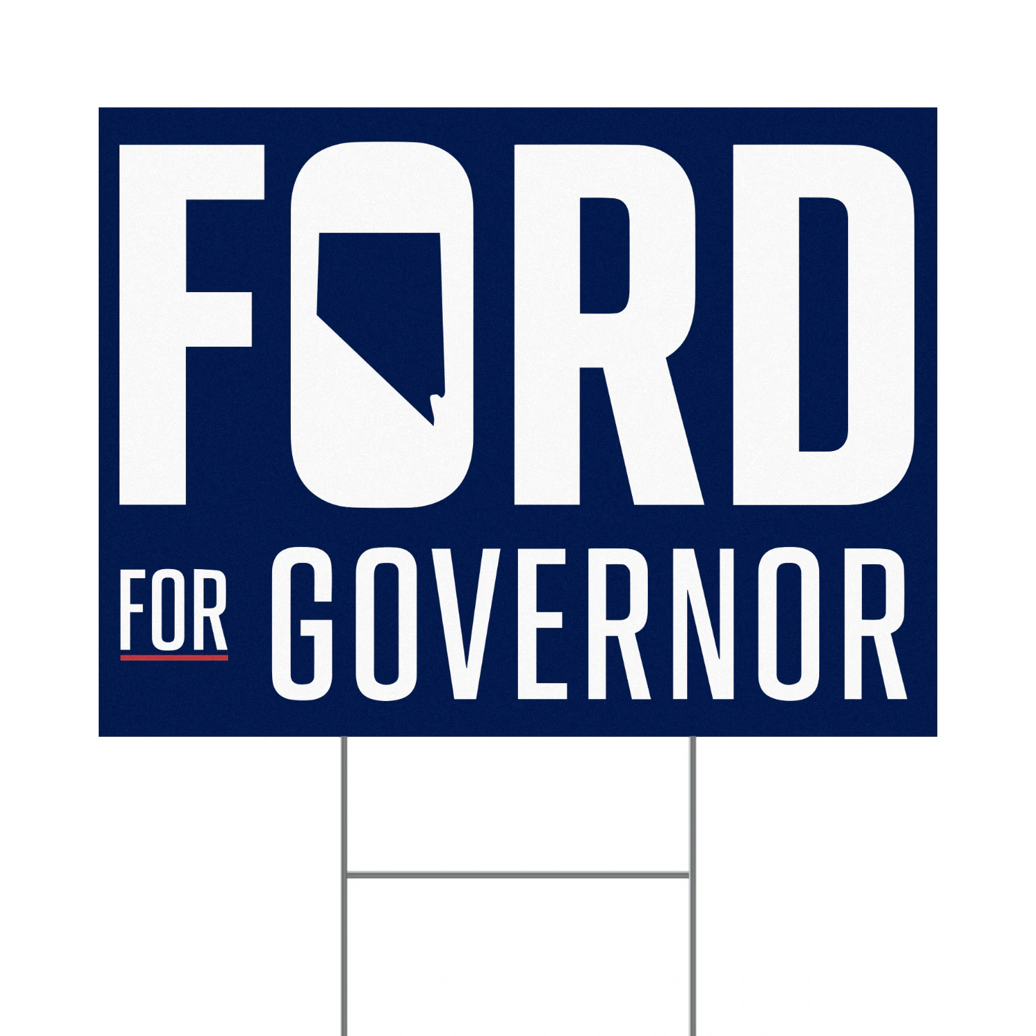 Aaron Ford For Governor Yard Sign