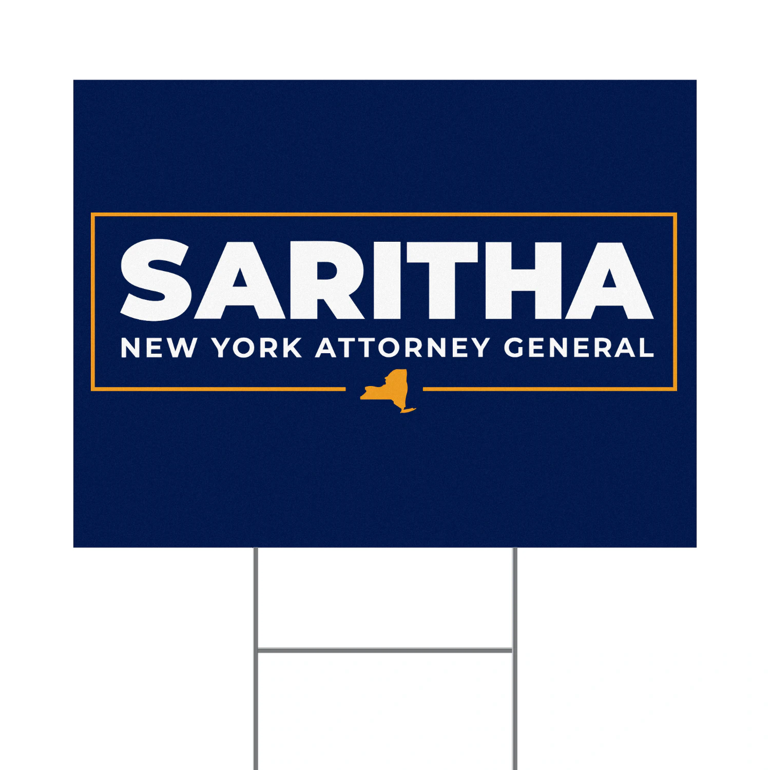 Saritha Komatireddy For New York Attorney General Yard Sign