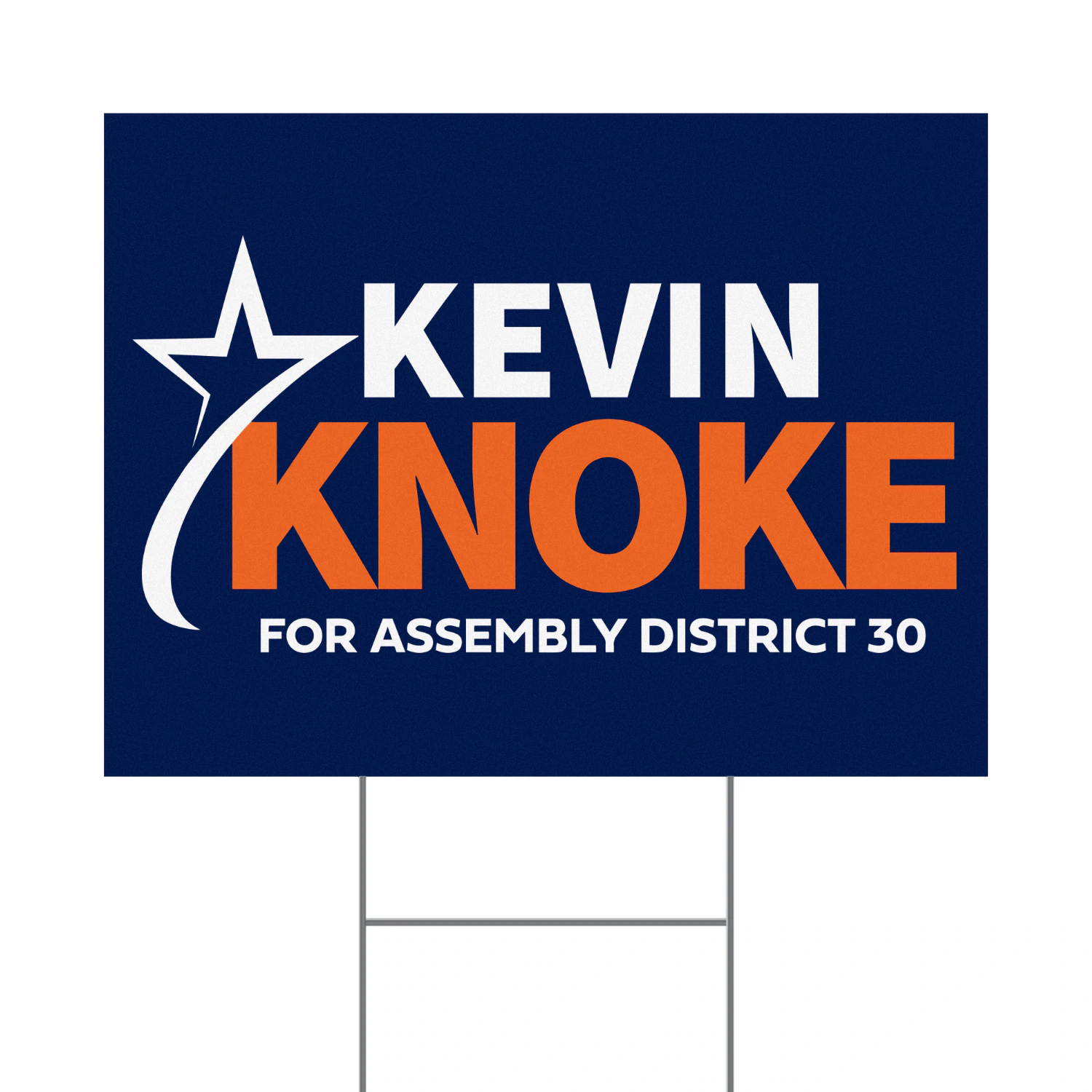 Kevin Knoke For Assembly District Yard Sign