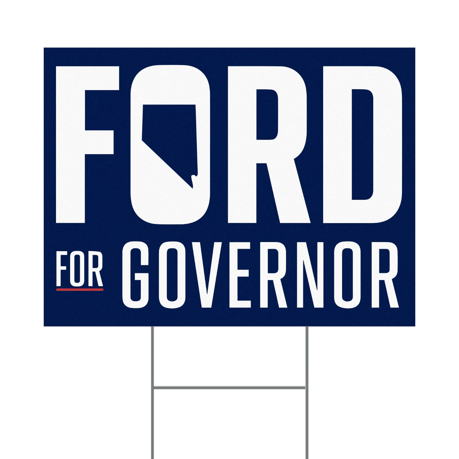 Aaron Ford For Governor Yard Sign