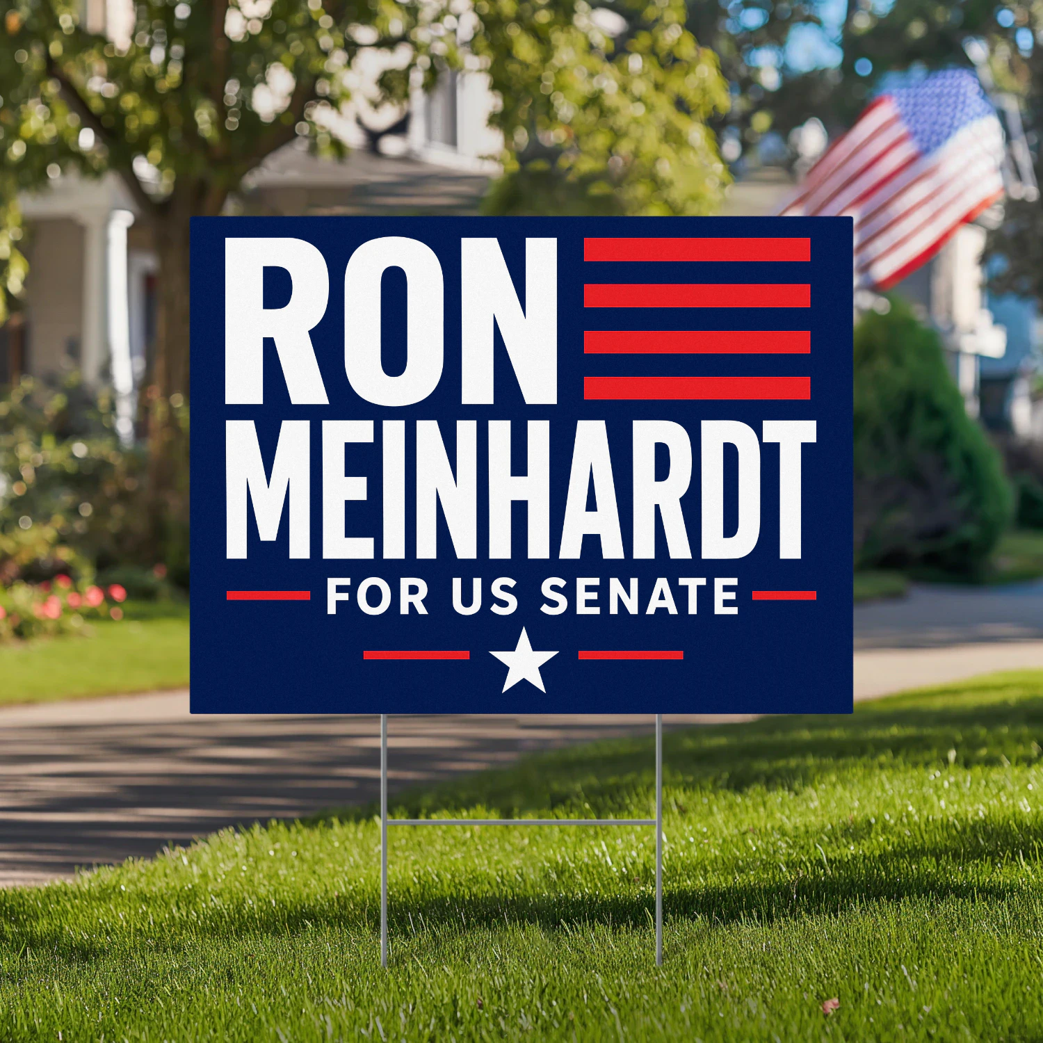 Ron Meinhardt for Senate Yard Sign