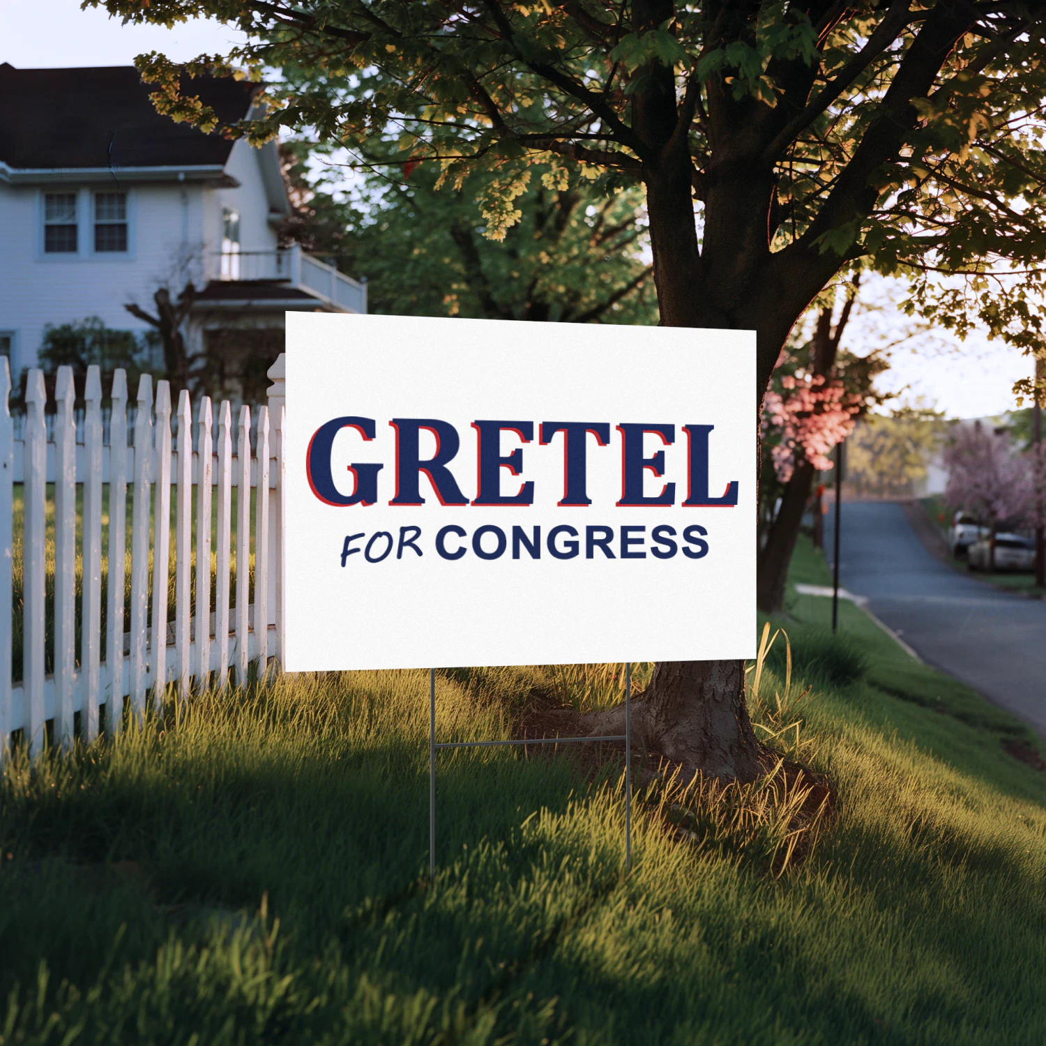 Gretel for Congress Yard Sign