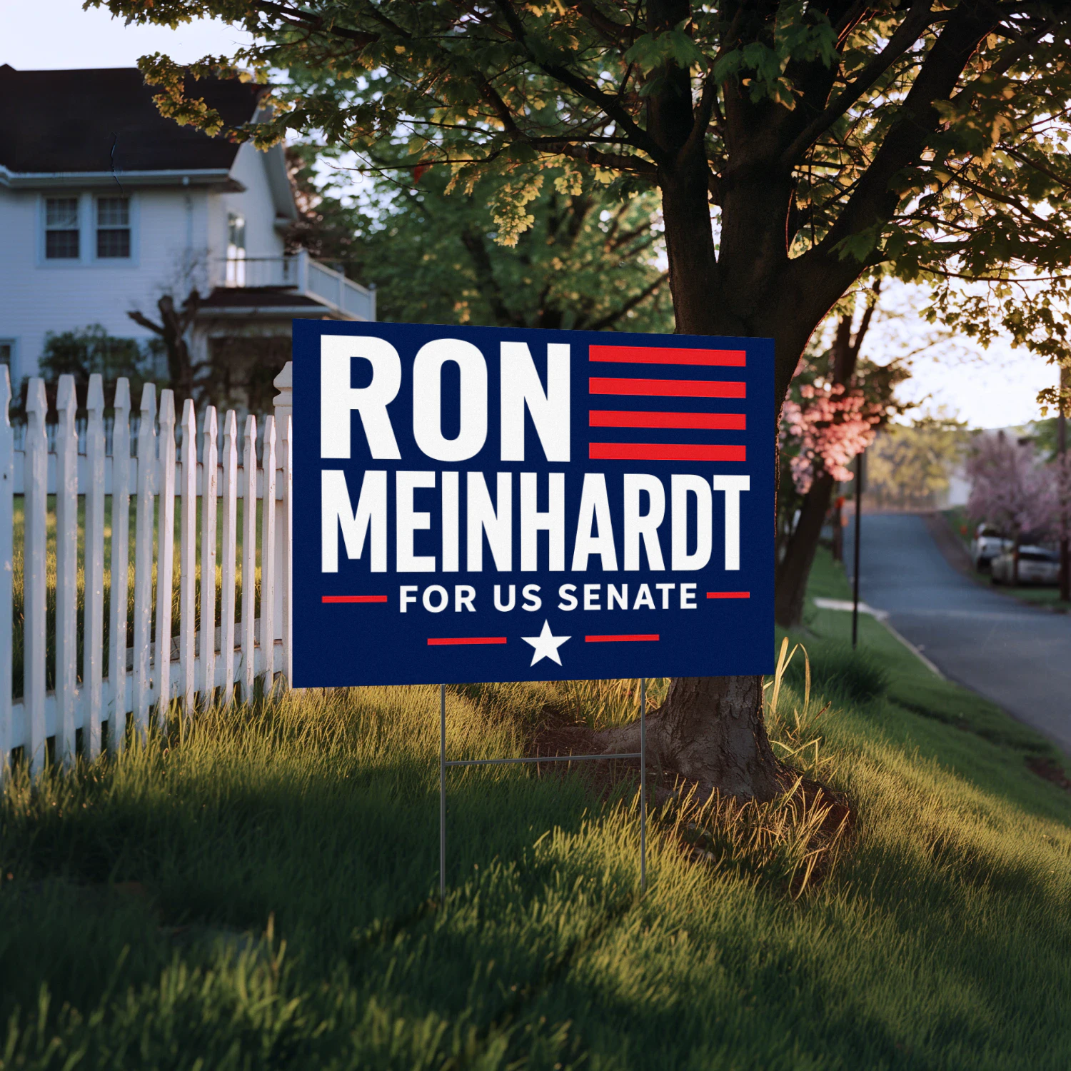 Ron Meinhardt for Senate Yard Sign