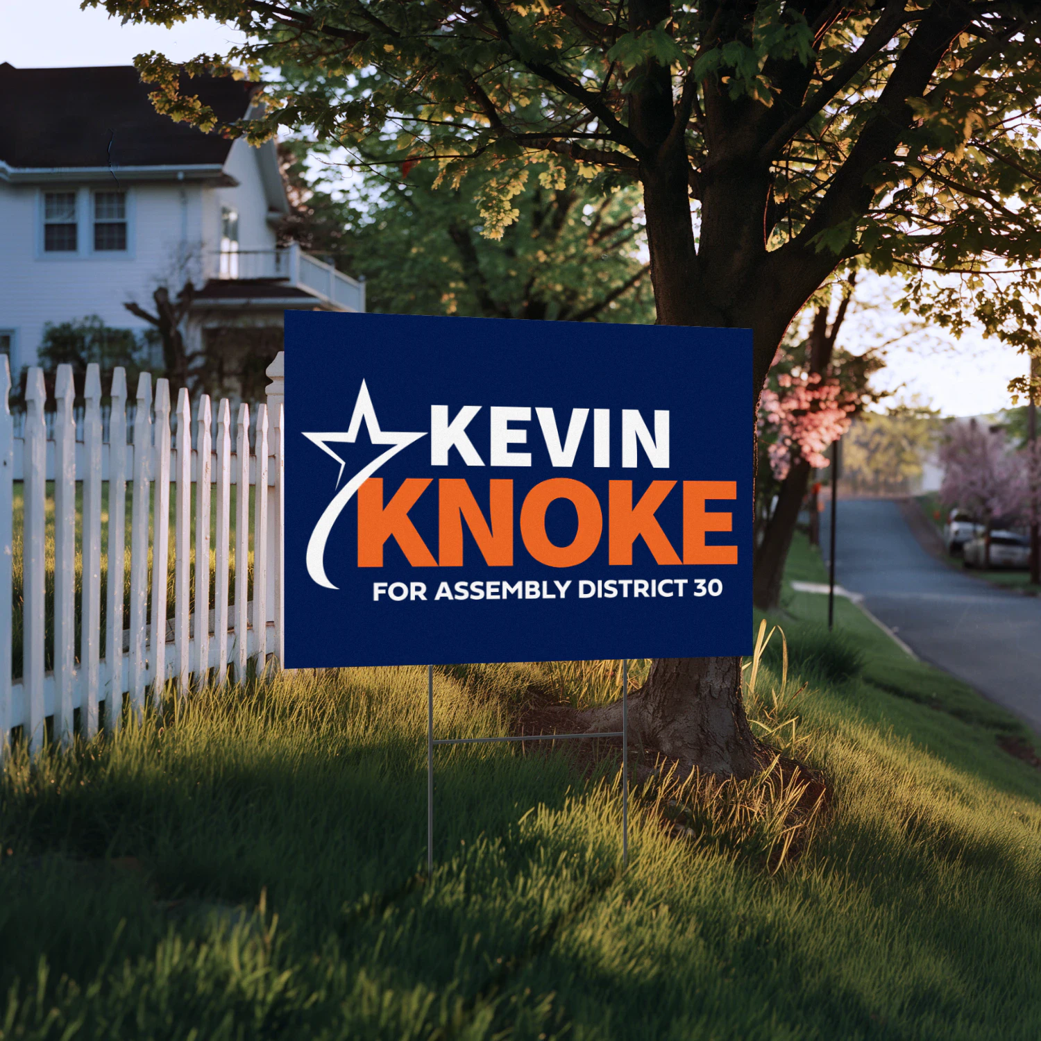 Kevin Knoke For Assembly District Yard Sign