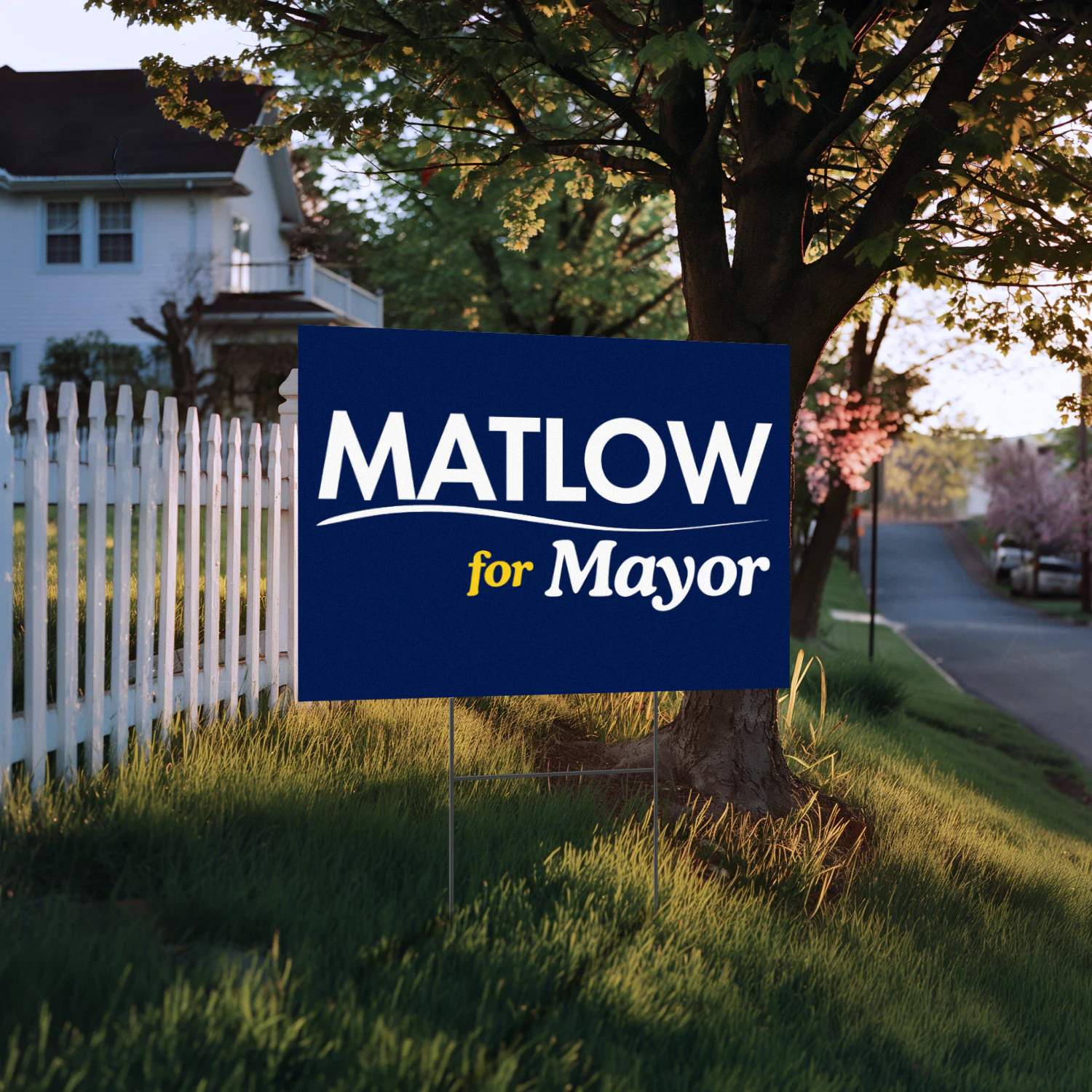 Matlow for Mayor Yard Sign