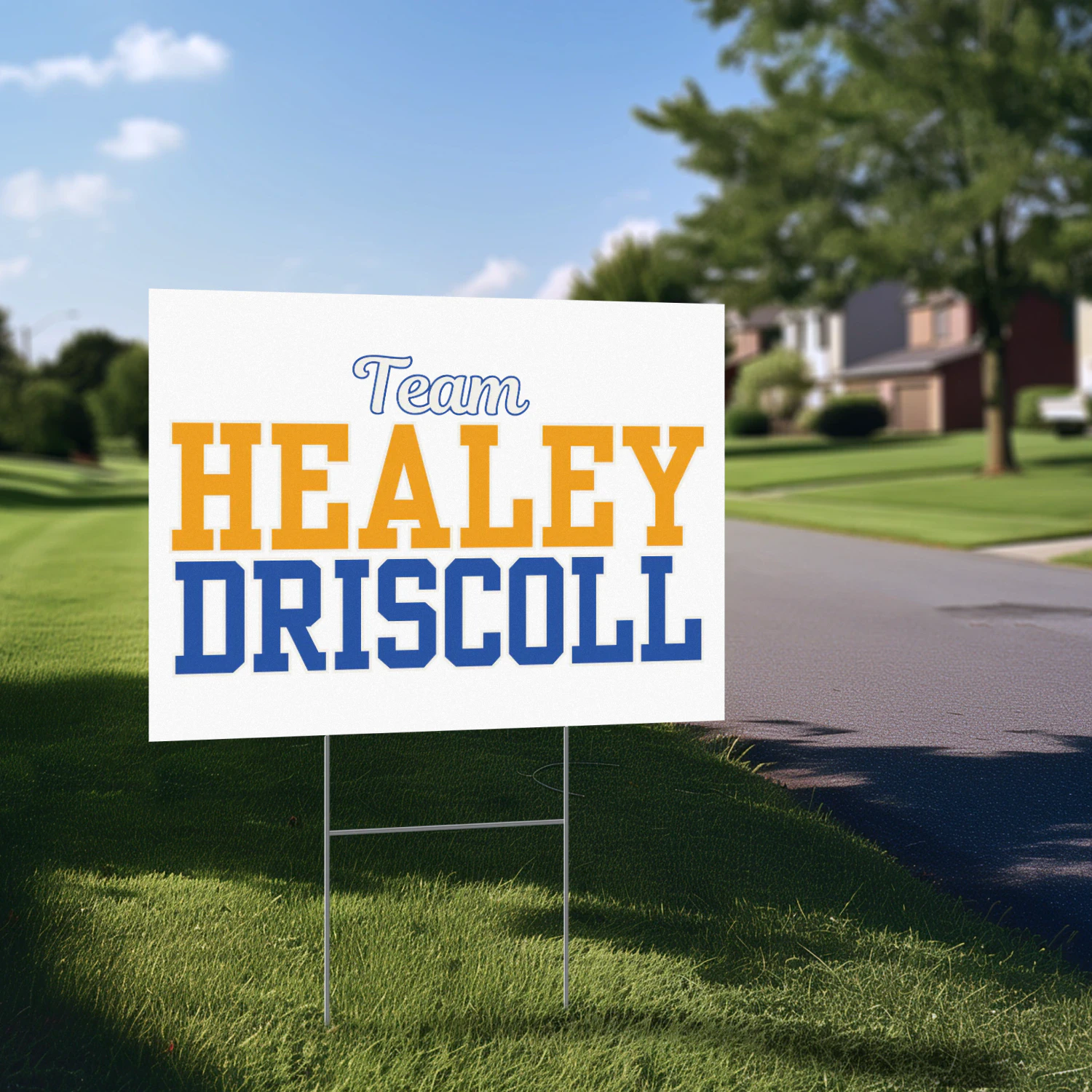 Maura Healey For Governor Yard Sign