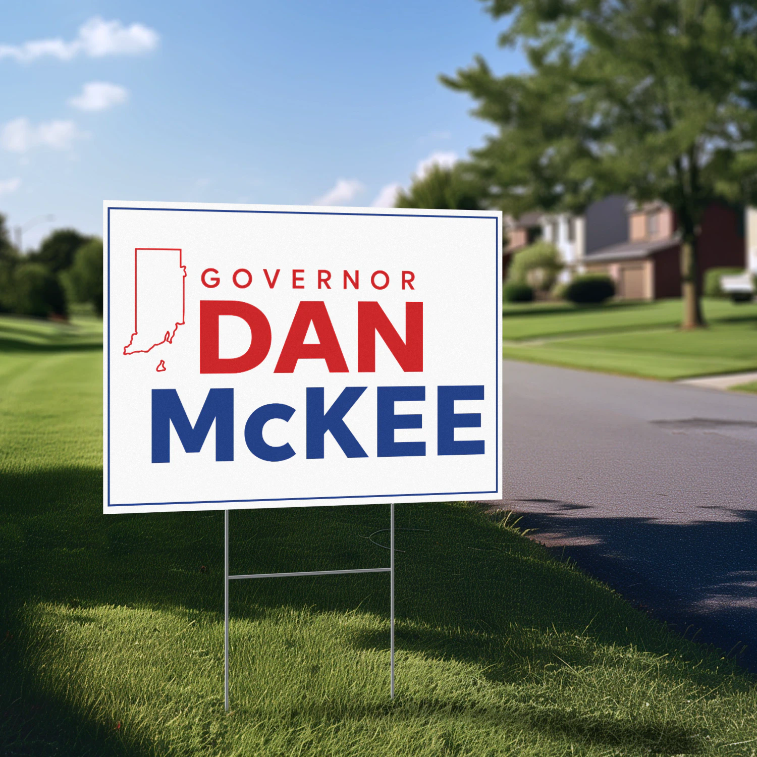 Dan McKee For Governor Yard Sign