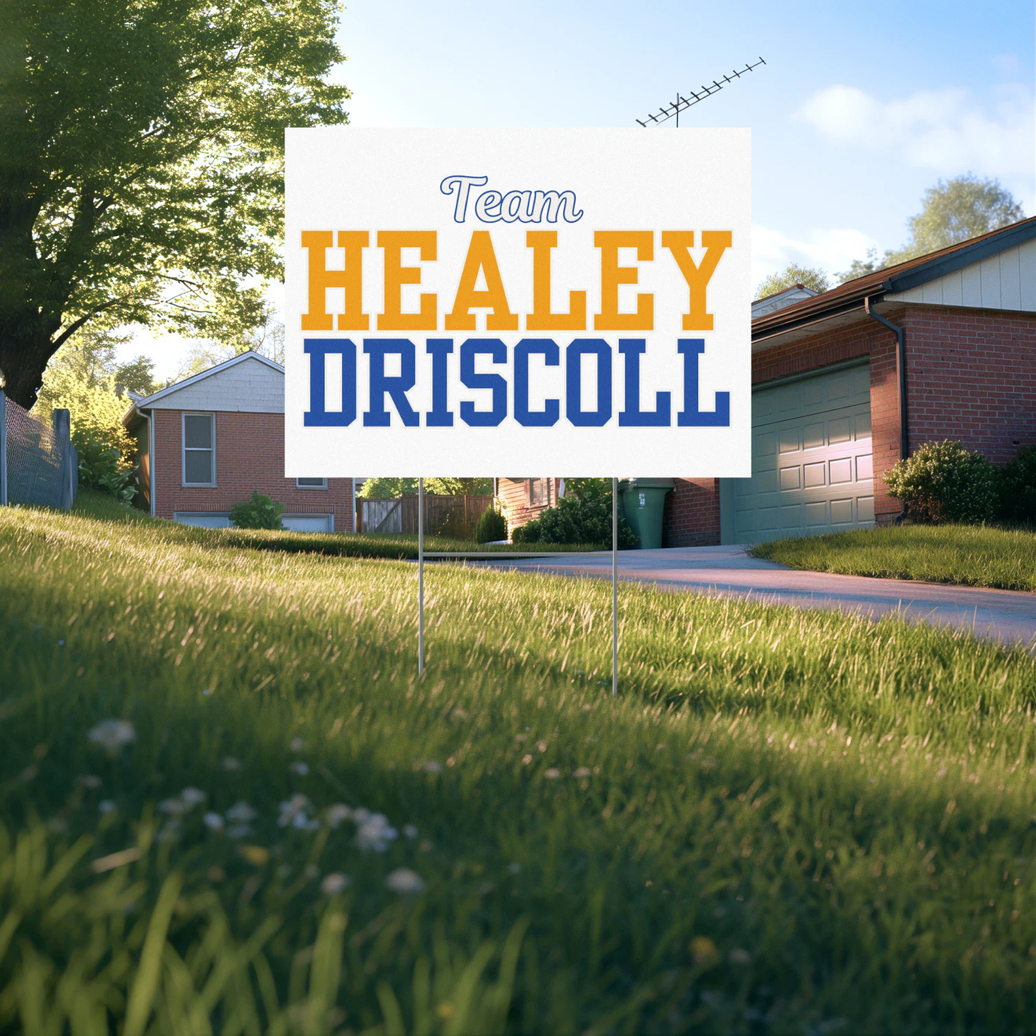 Maura Healey For Governor Yard Sign