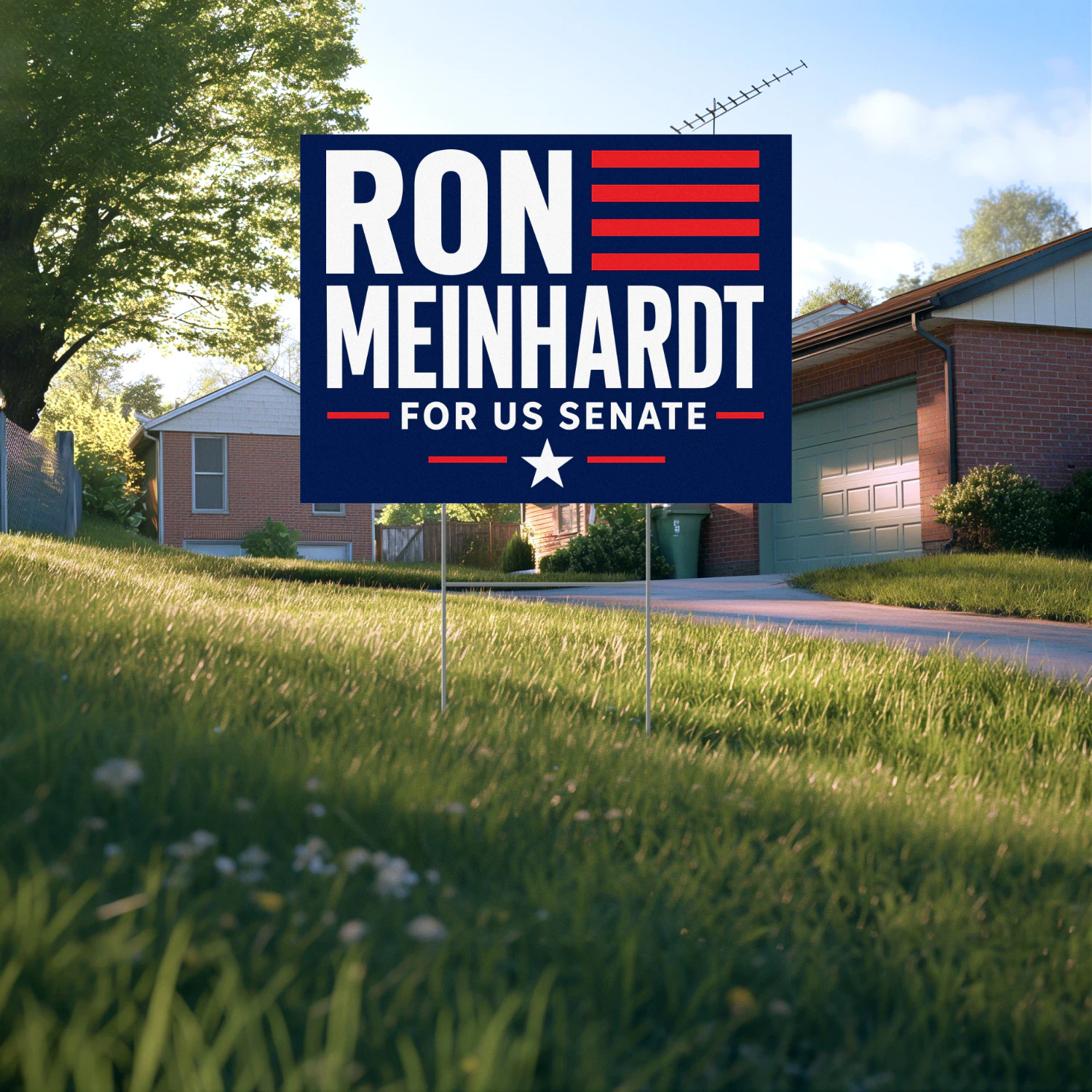 Ron Meinhardt for Senate Yard Sign