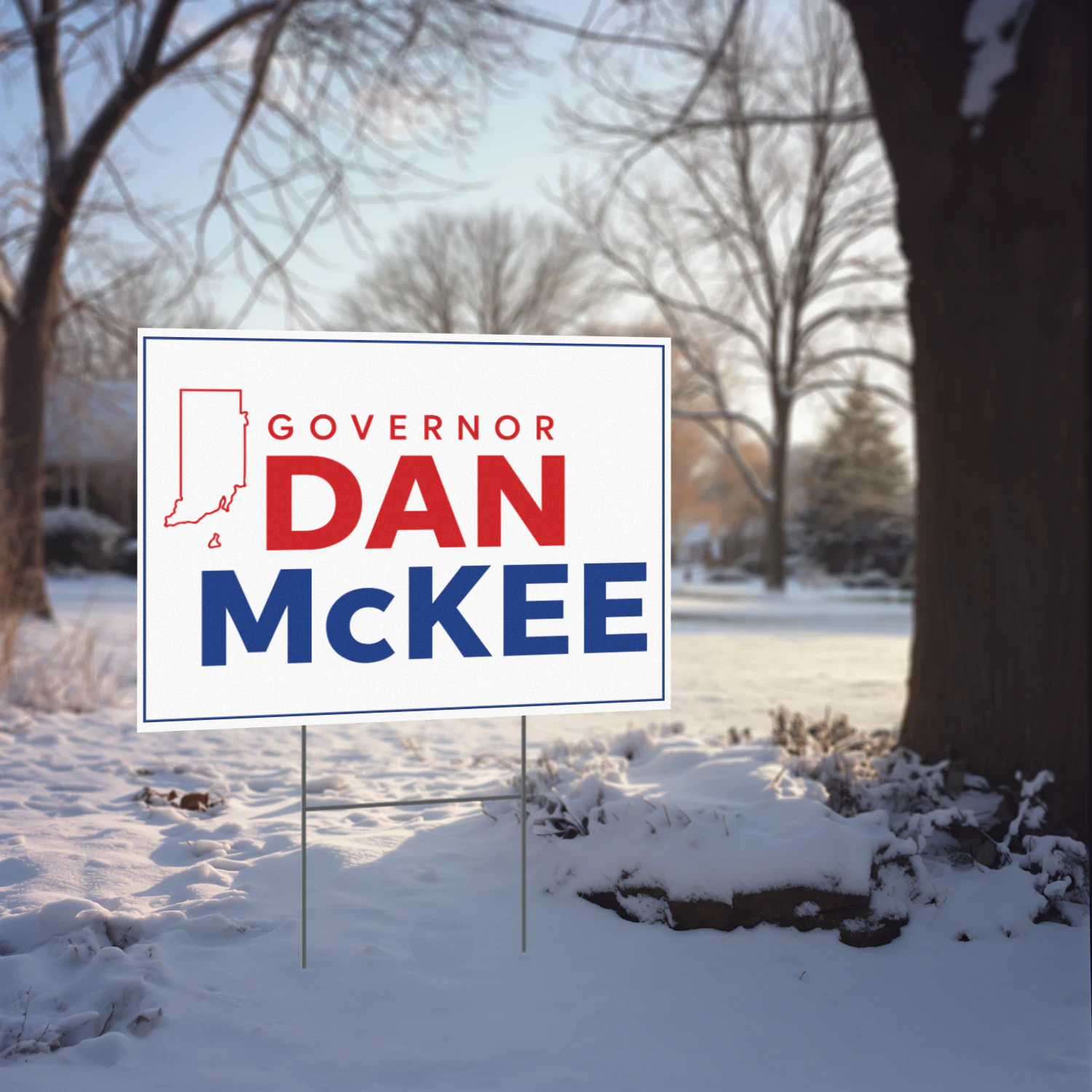 Dan McKee For Governor Yard Sign