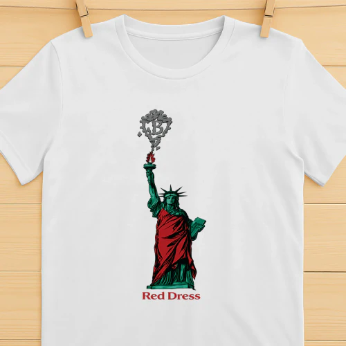Statue of Liberty Red Shirt