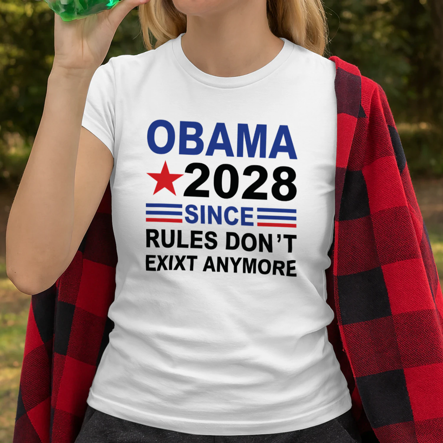 Obama 2028 Since Rules Don’t Exist Anymore Shirt