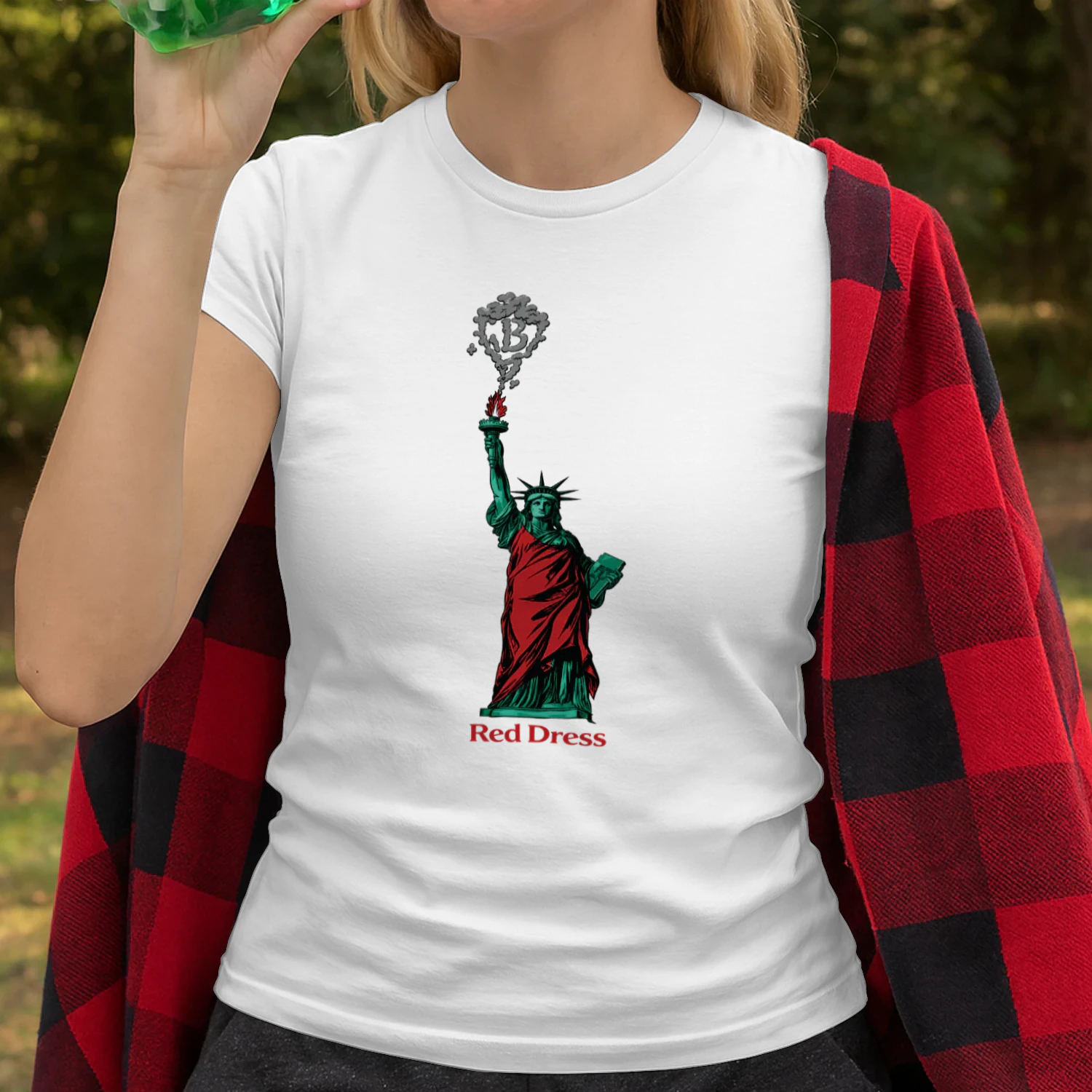 Statue of Liberty Red Shirt