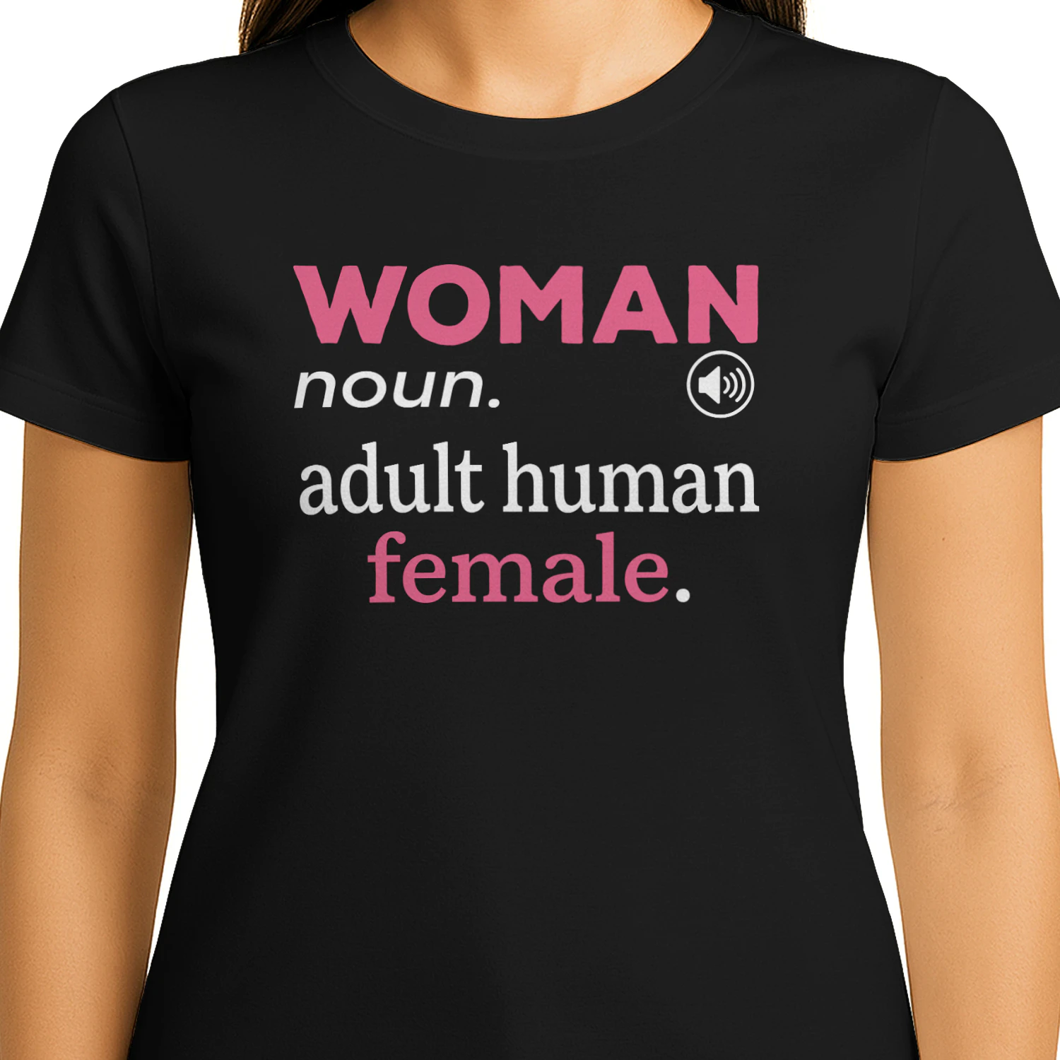 Freedom Woman Noun Adult Human Female Shirt