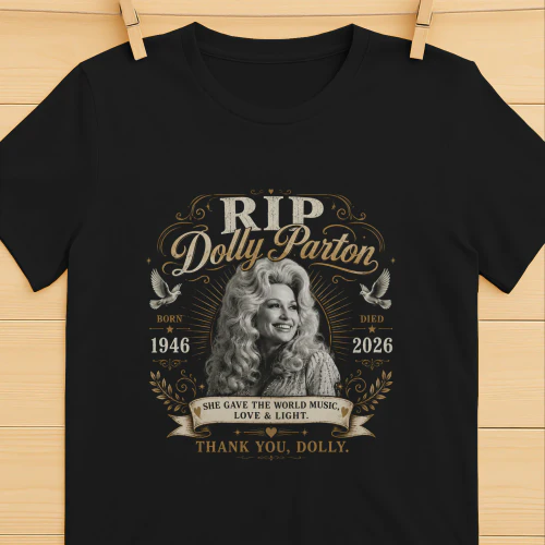 RIP Dolly Parton 1946-2026 Shirt