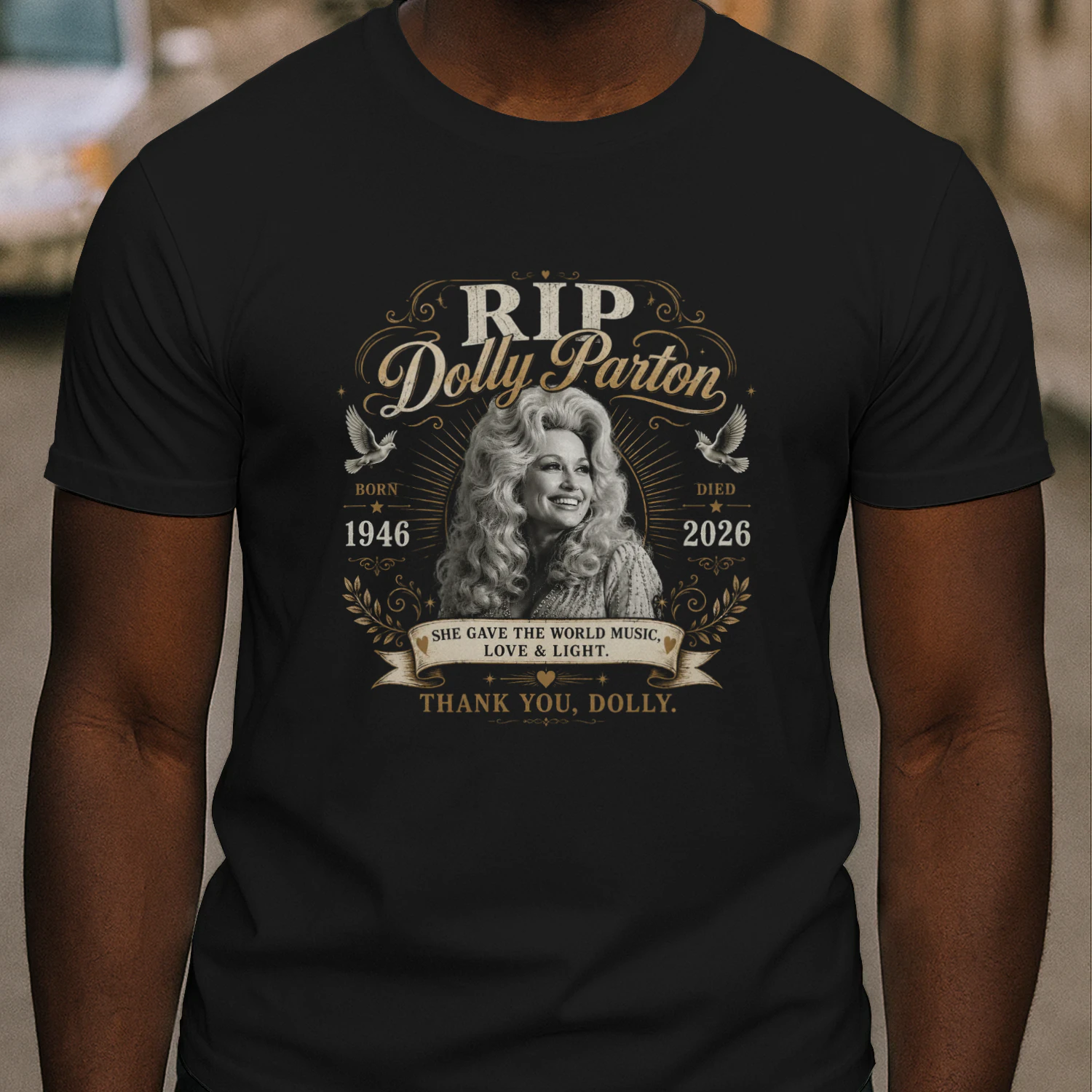 RIP Dolly Parton 1946-2026 Shirt