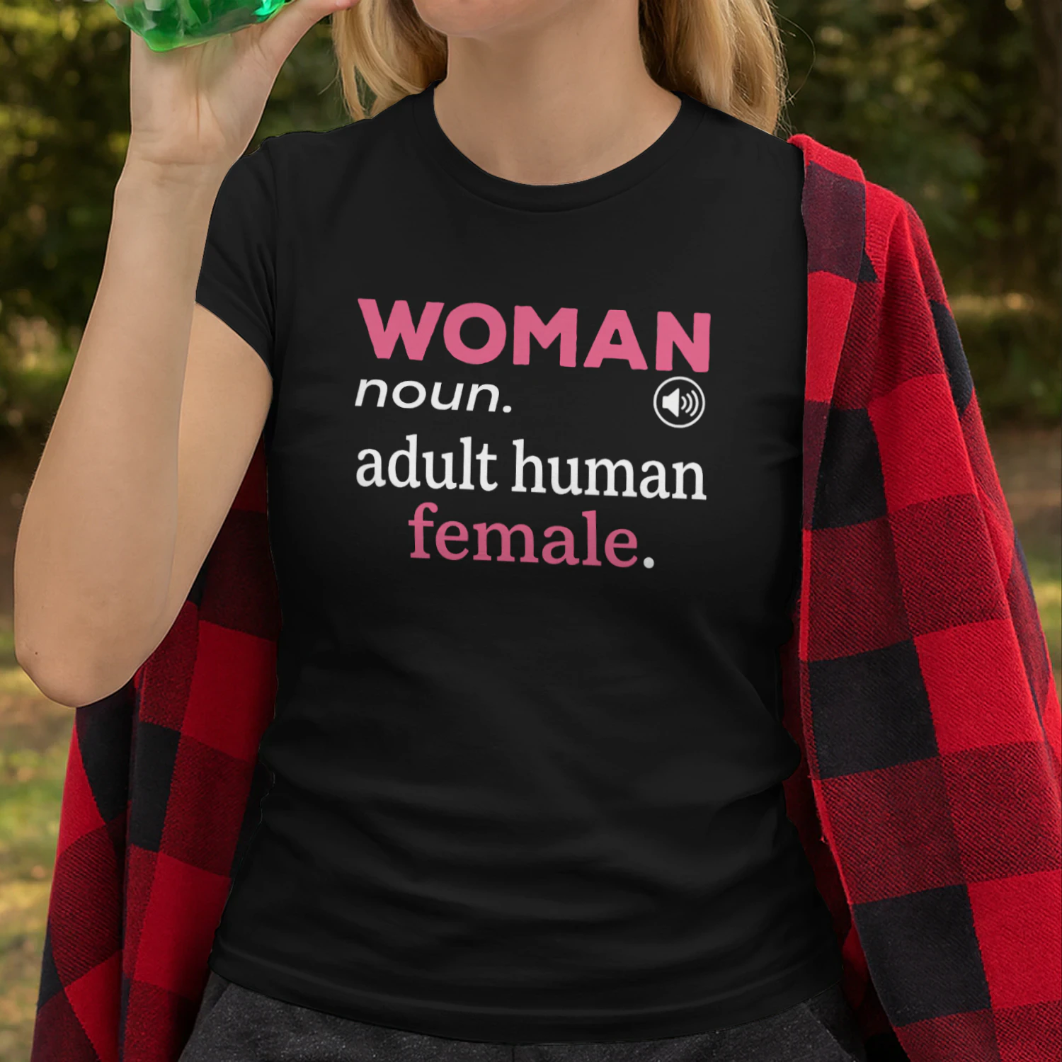 Freedom Woman Noun Adult Human Female Shirt