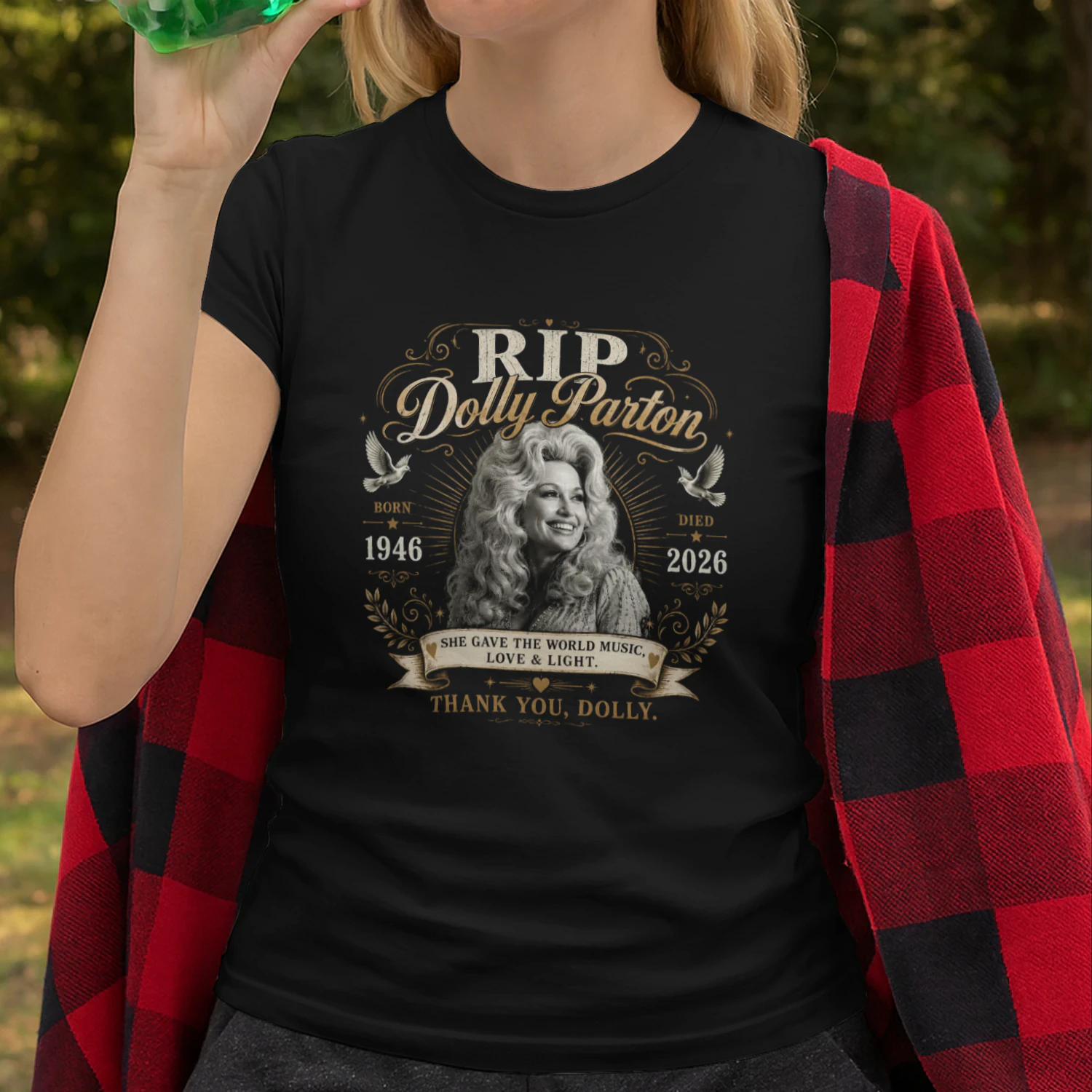 RIP Dolly Parton 1946-2026 Shirt