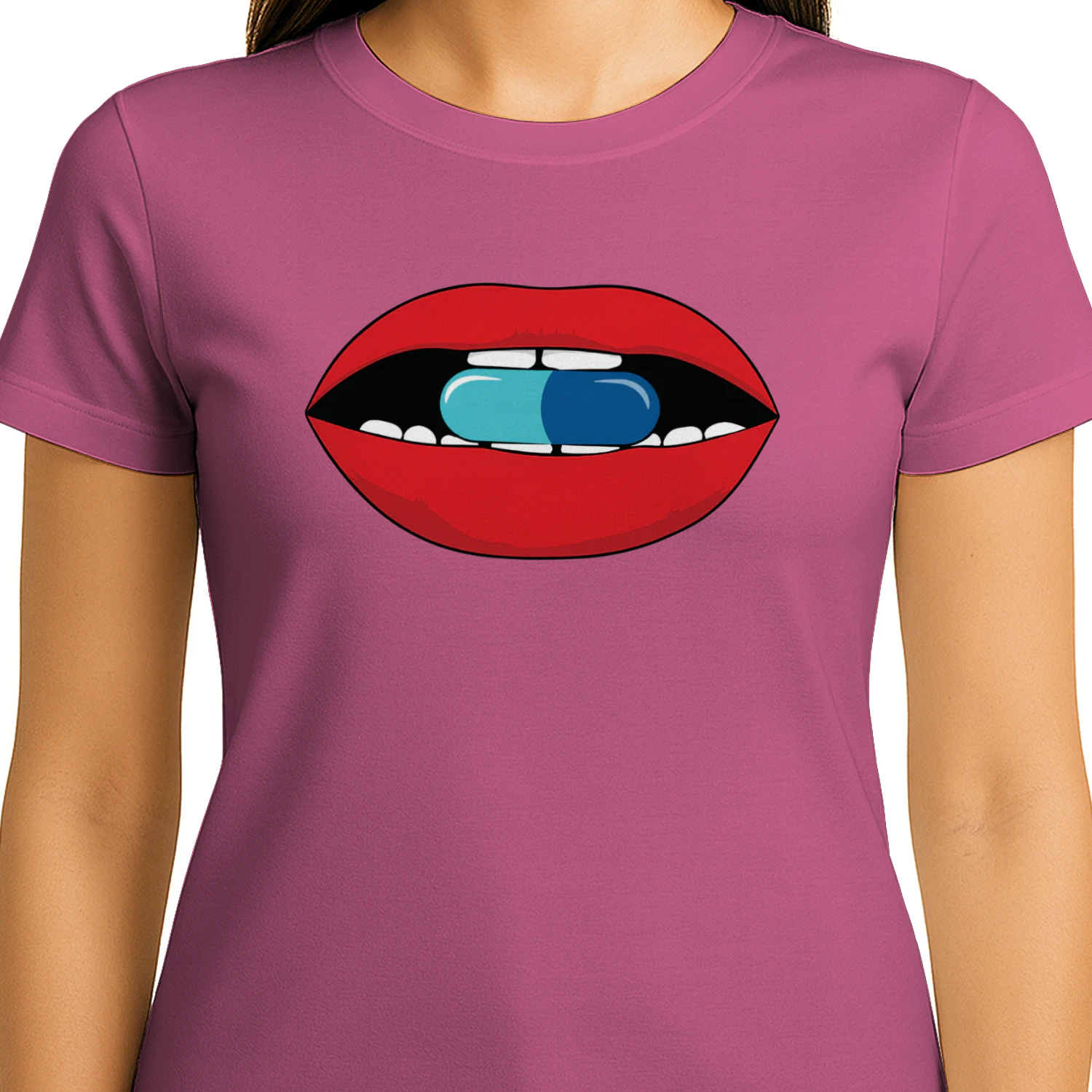 Lips with Pill Shirt