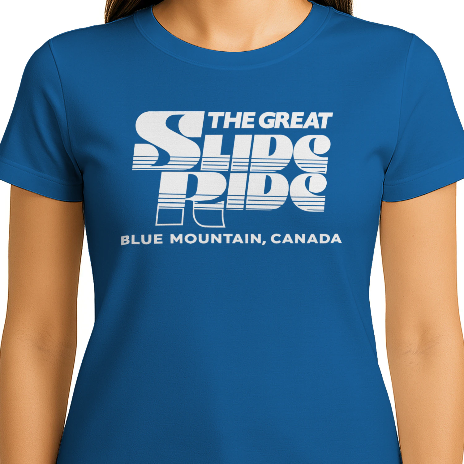 The Great Slide Ride Blue Mountain, Canada T-Shirt