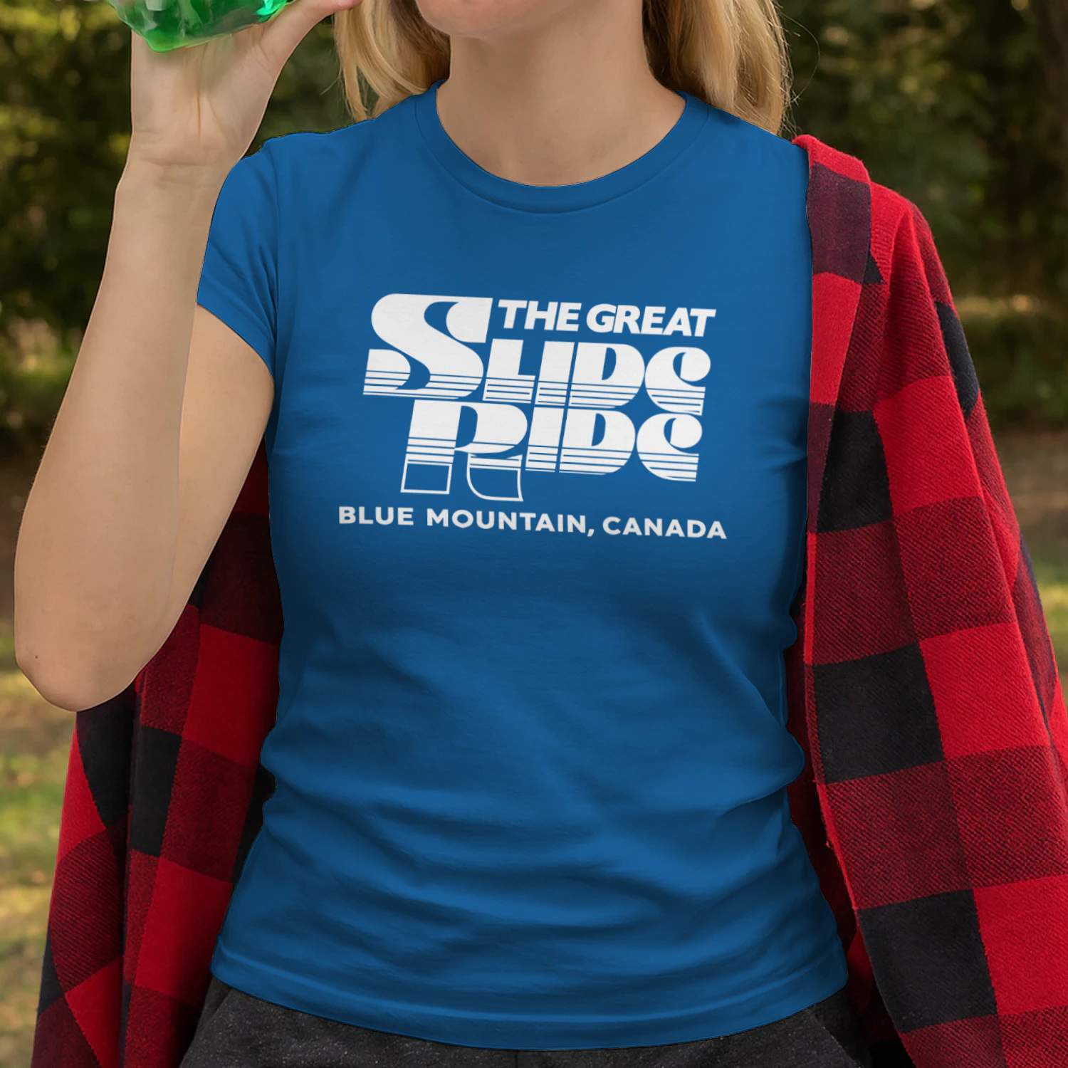 The Great Slide Ride Blue Mountain, Canada T-Shirt