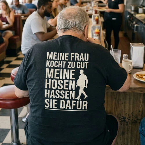 Meine Frau Kocht Zu Gut Meine Hosen Hassen Sie Dafur