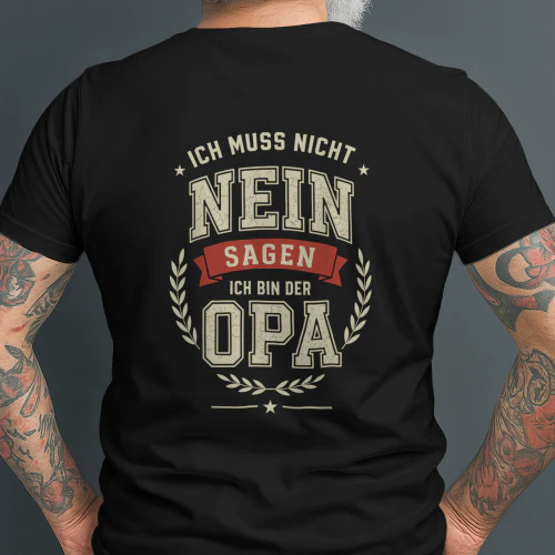 Ich bin der Opa